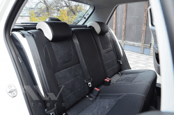 Coprisedili su misura per Skoda Fabia 3 (2015-2021), Leather style in Set per interni Autooggetti.it - Roma, commercioVirtuoso.it