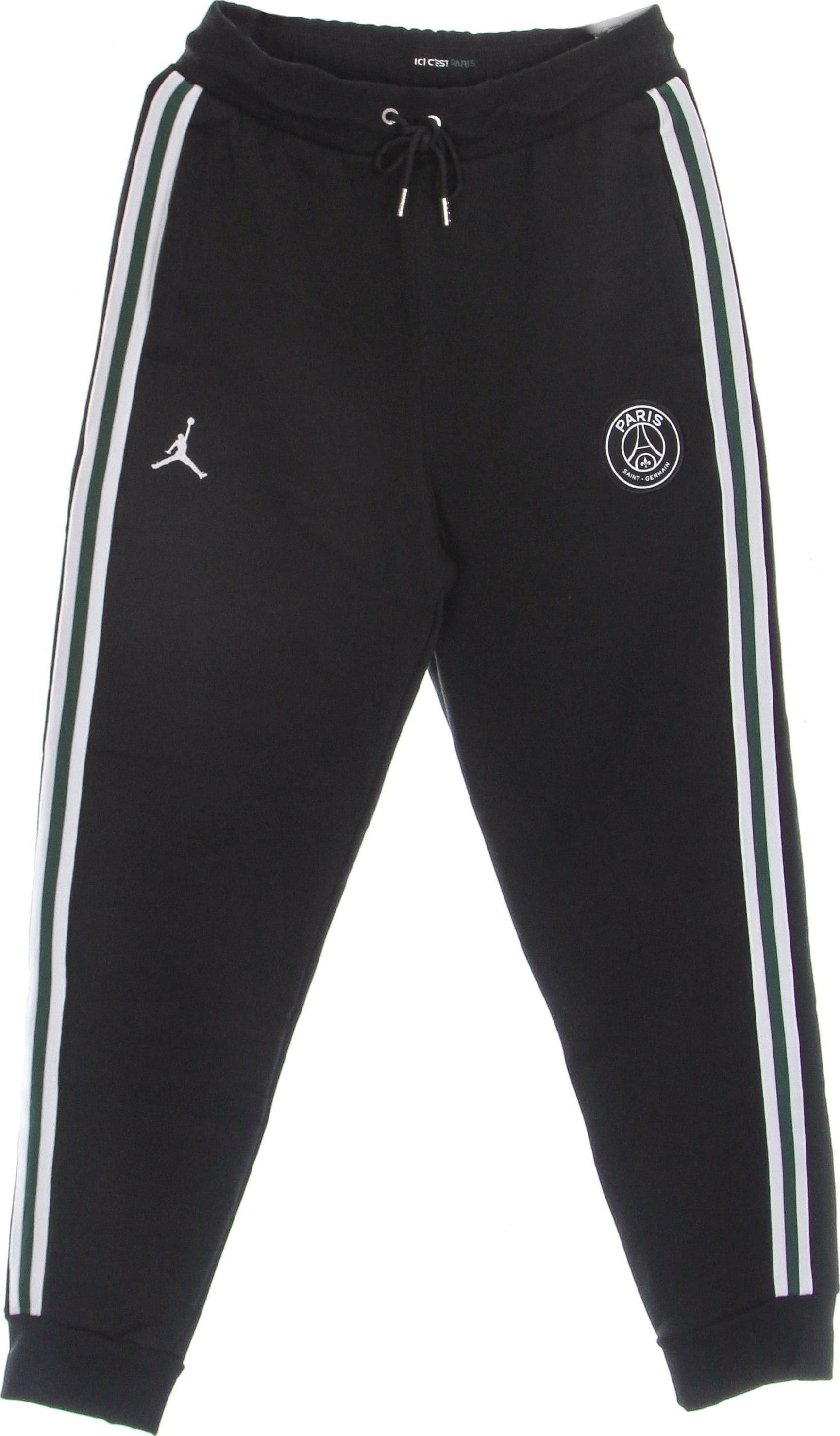 JORDAN Pantalone Tuta Felpato Uomo Psg Fleece Pant Black da uomo in Pantaloni sportivi Drestige - Casamassima, commercioVirtuoso.it