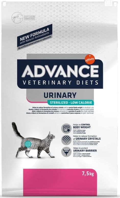 Advance Vet Diets Urinary Sterilised Low Calorie secco Gatti in Secco 101 Market - Poggibonsi, commercioVirtuoso.it