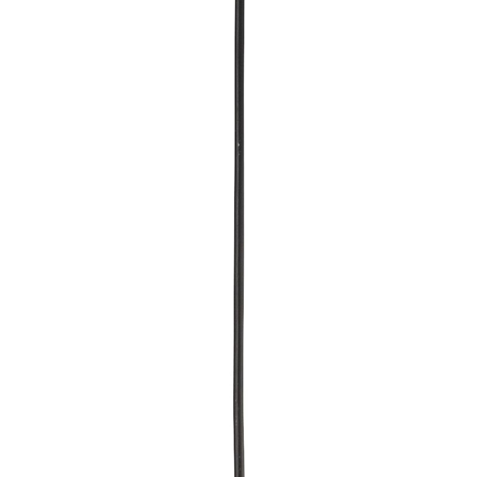 Sospensione Contemporanea Endor Acciaio Nero Vetro Bianco 1 Luce E27 in Lampade a sospensione LuceArt - Montecorvino Pugliano, commercioVirtuoso.it
