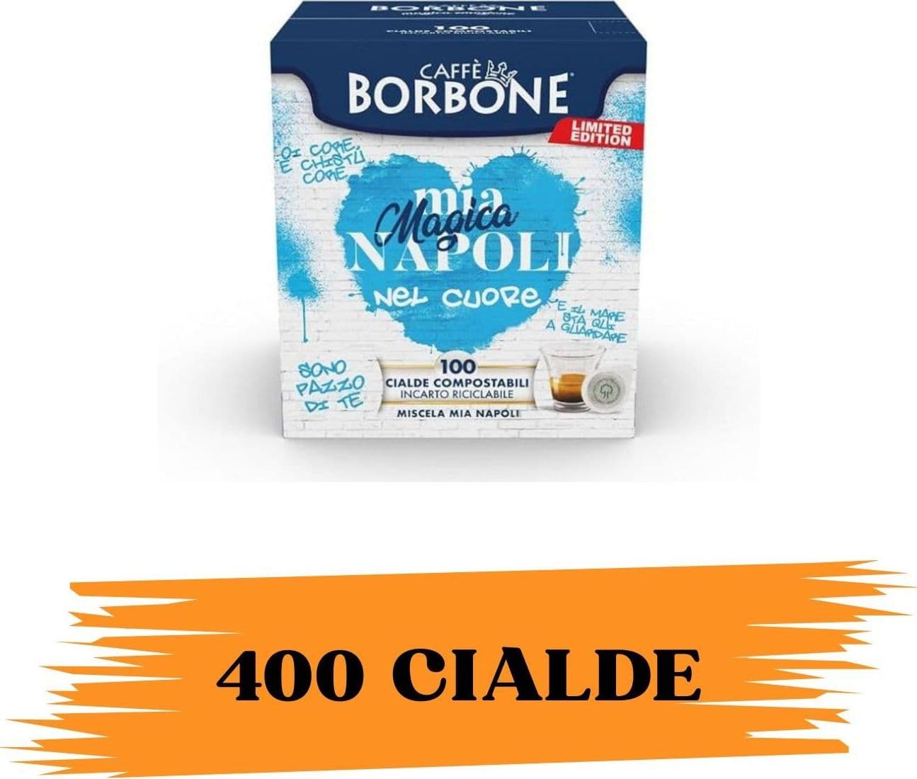 Caffè Borbone Mia Magica Napoli Limited Edition 400 Cialde