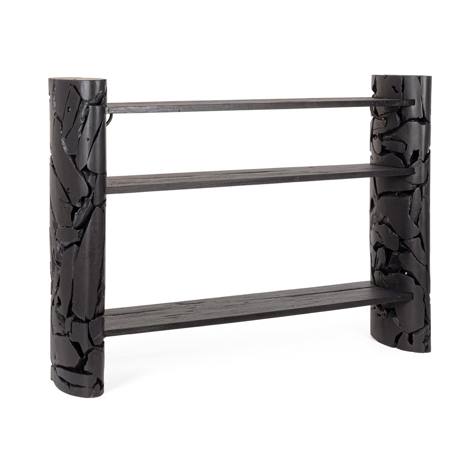 Consolle "Arwood" struttura in legno teak riciclato 156 x h 110 cm - 6