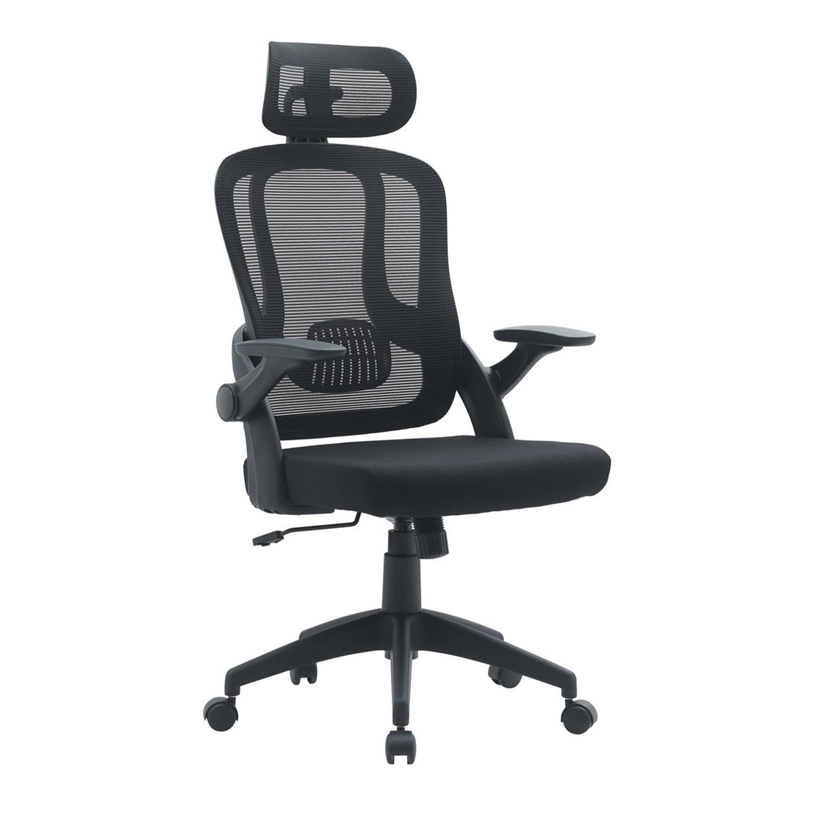 Poltrona "Riverside" da gaming ed ufficio ergonomica in poliestere con braccioli e ruote - 9
