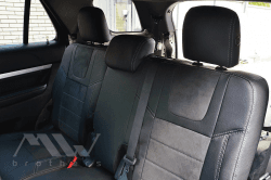 Coprisedili su misura per Ford Explorer 5 (2010-2020), Leather style in Set per interni Autooggetti.it - Roma, commercioVirtuoso.it