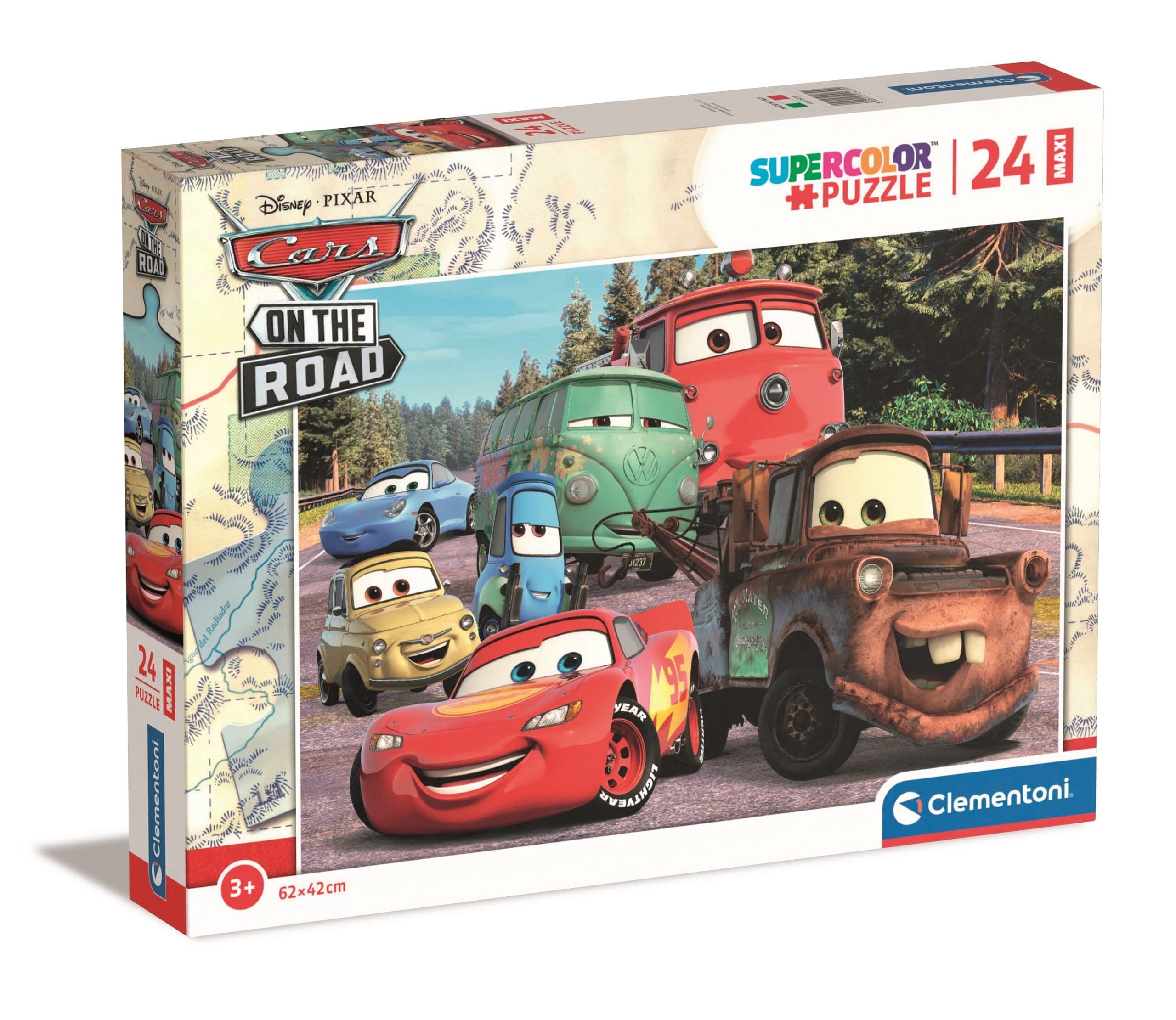 Puzzle 24 Maxi Cars on the Road in Puzzle classici Save The Money - Rimini, commercioVirtuoso.it