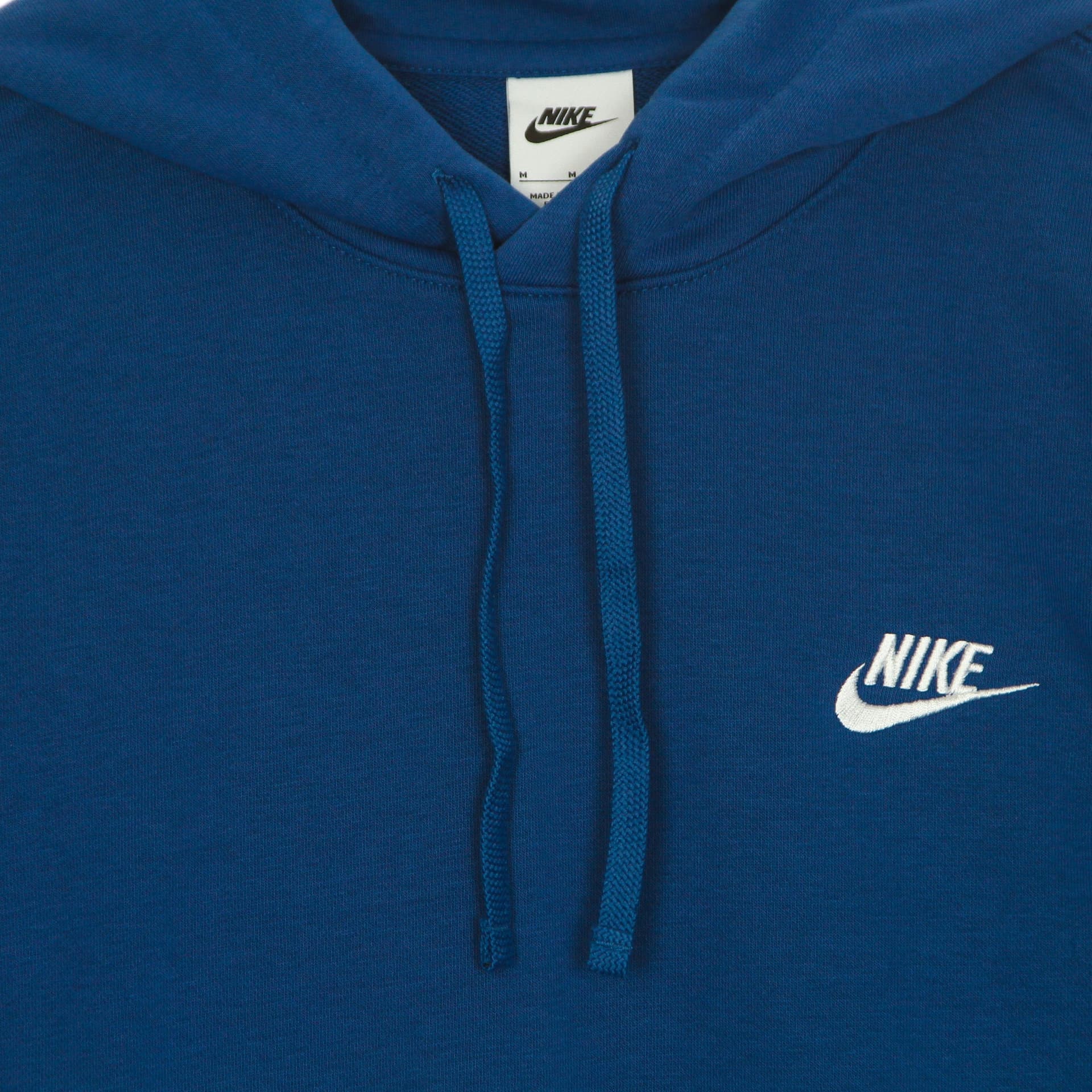 Nike Felpa Leggera Cappuccio Uomo Sportswear Club Hoodie Dk Marina Blue/dk Marina Blue/white da uomo in Felpe con cappuccio Drestige - Casamassima, commercioVirtuoso.it