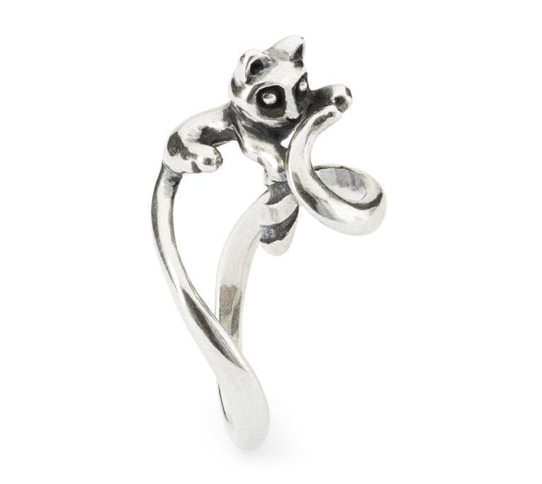 Trollbeads - Anello Fantasia Gatto Innamorato