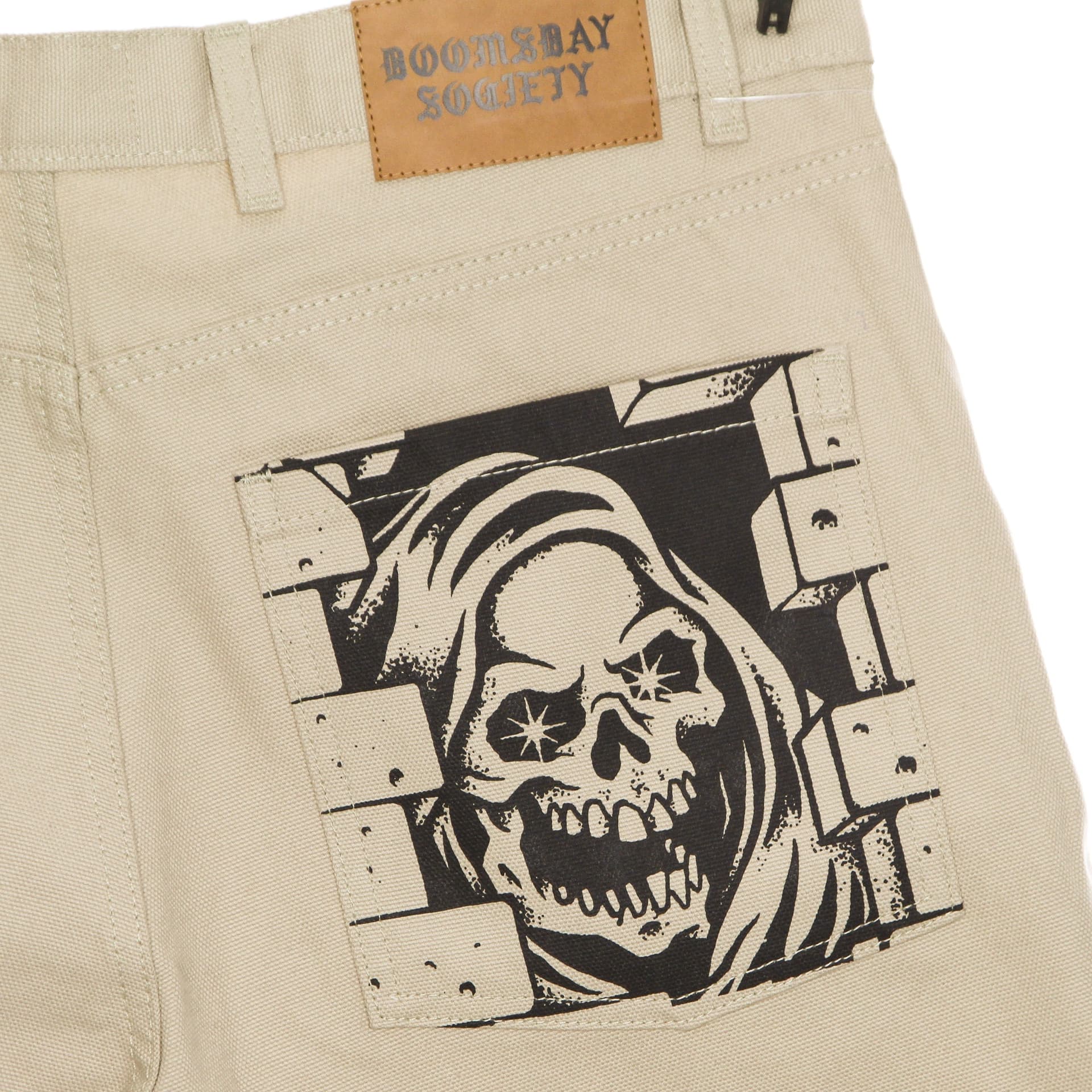 DOOMSDAY Pantalone Corto Uomo Crush Shorts Beige da uomo in Pantaloncini Drestige - Casamassima, commercioVirtuoso.it