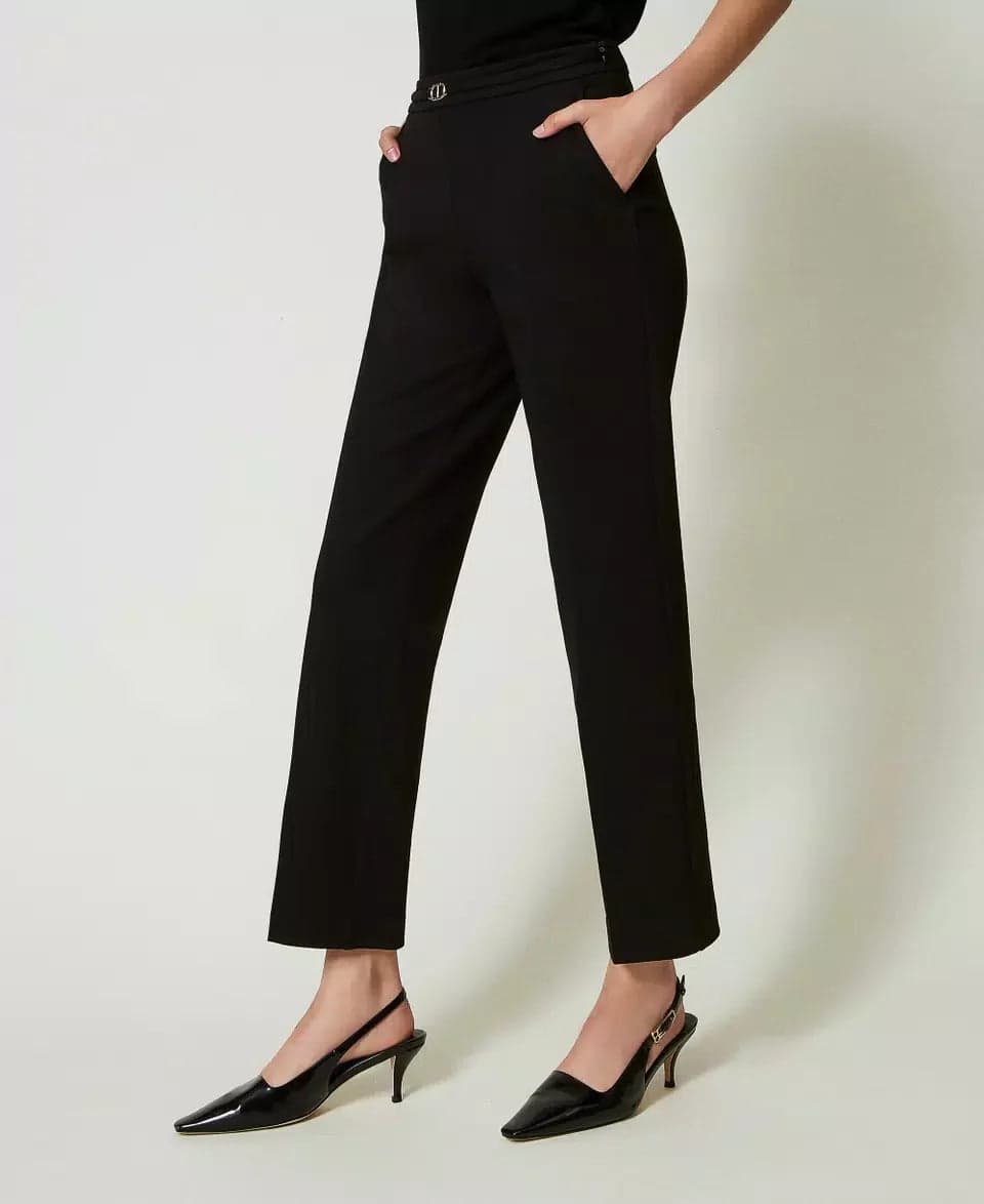 Twinset Pantalone donna in Pantaloni Broadway Red - Barletta, commercioVirtuoso.it
