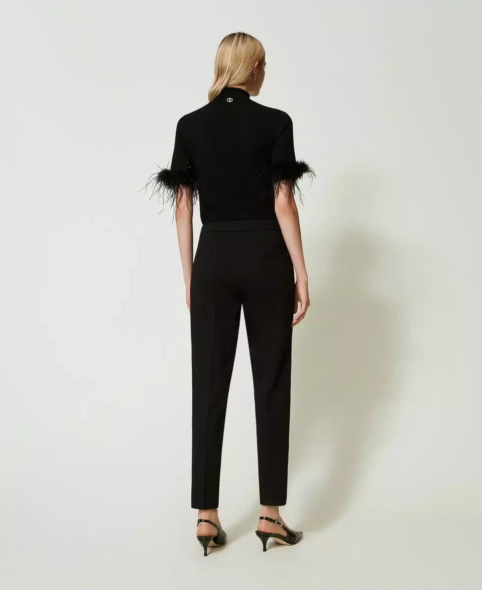 Twinset Pantalone donna in Pantaloni Broadway Red - Barletta, commercioVirtuoso.it