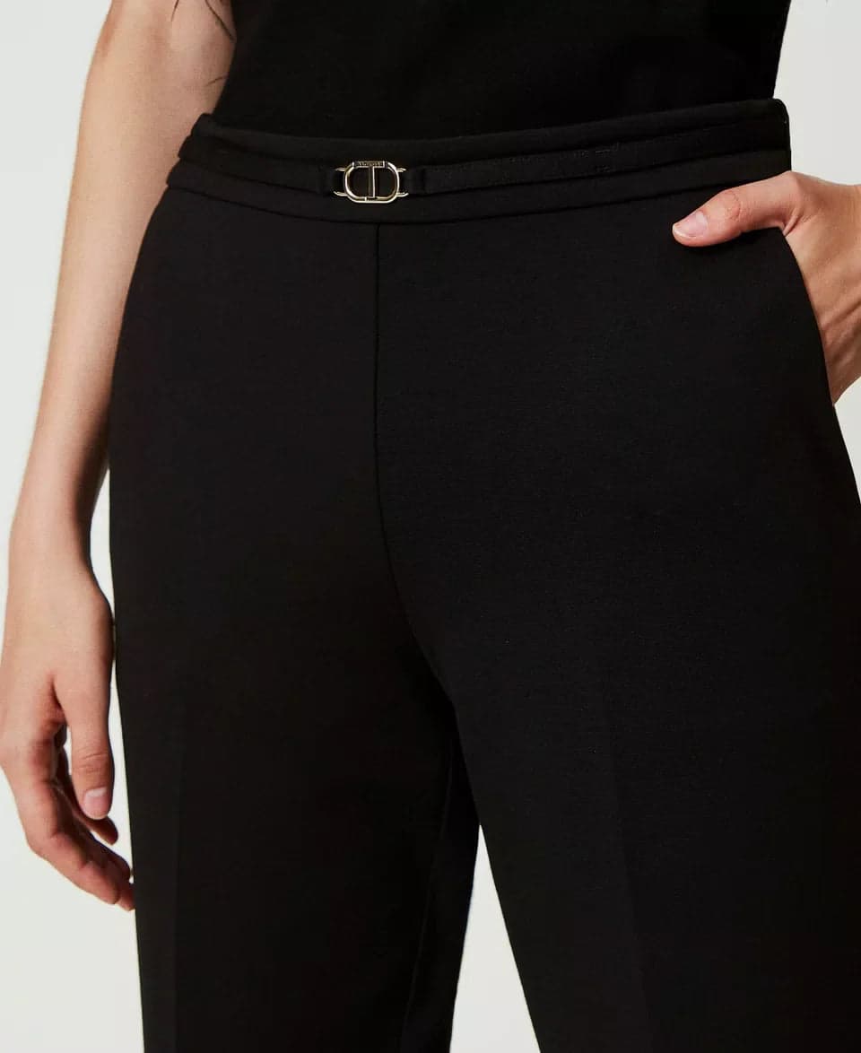 Twinset Pantalone donna in Pantaloni Broadway Red - Barletta, commercioVirtuoso.it