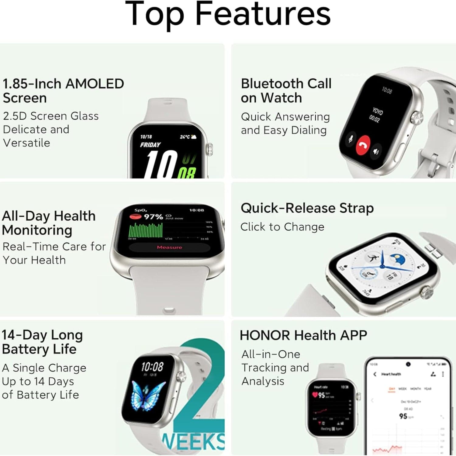 HONOR Choice Watch 2I - Colore BLACK in Smartwatch Ecoprice.it - Avellino, commercioVirtuoso.it