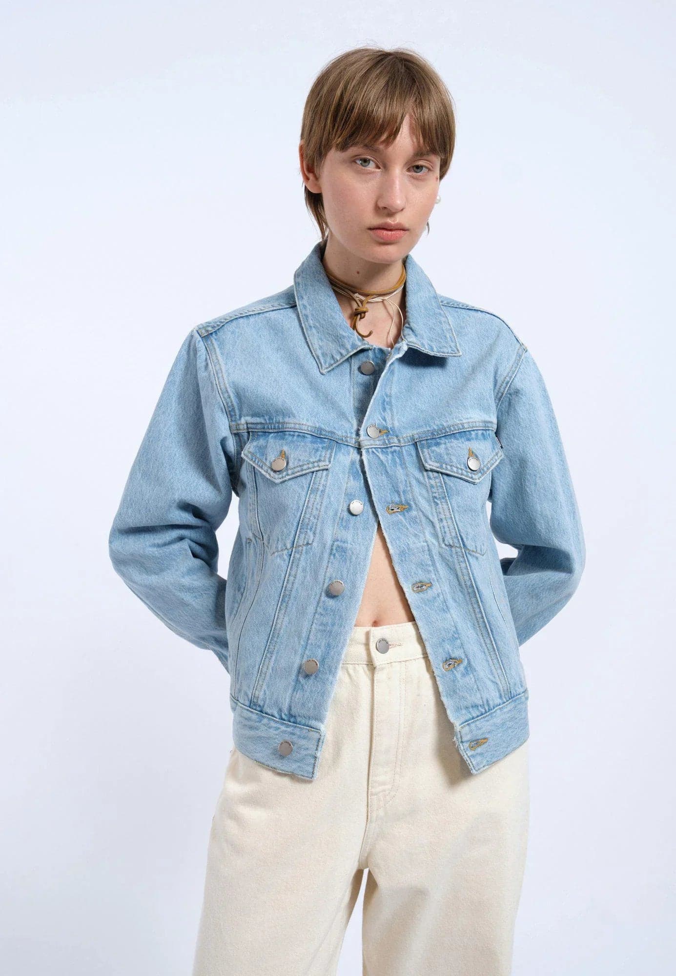 Giacchetto Jeans Dr Denim Joey Trucker Jacket