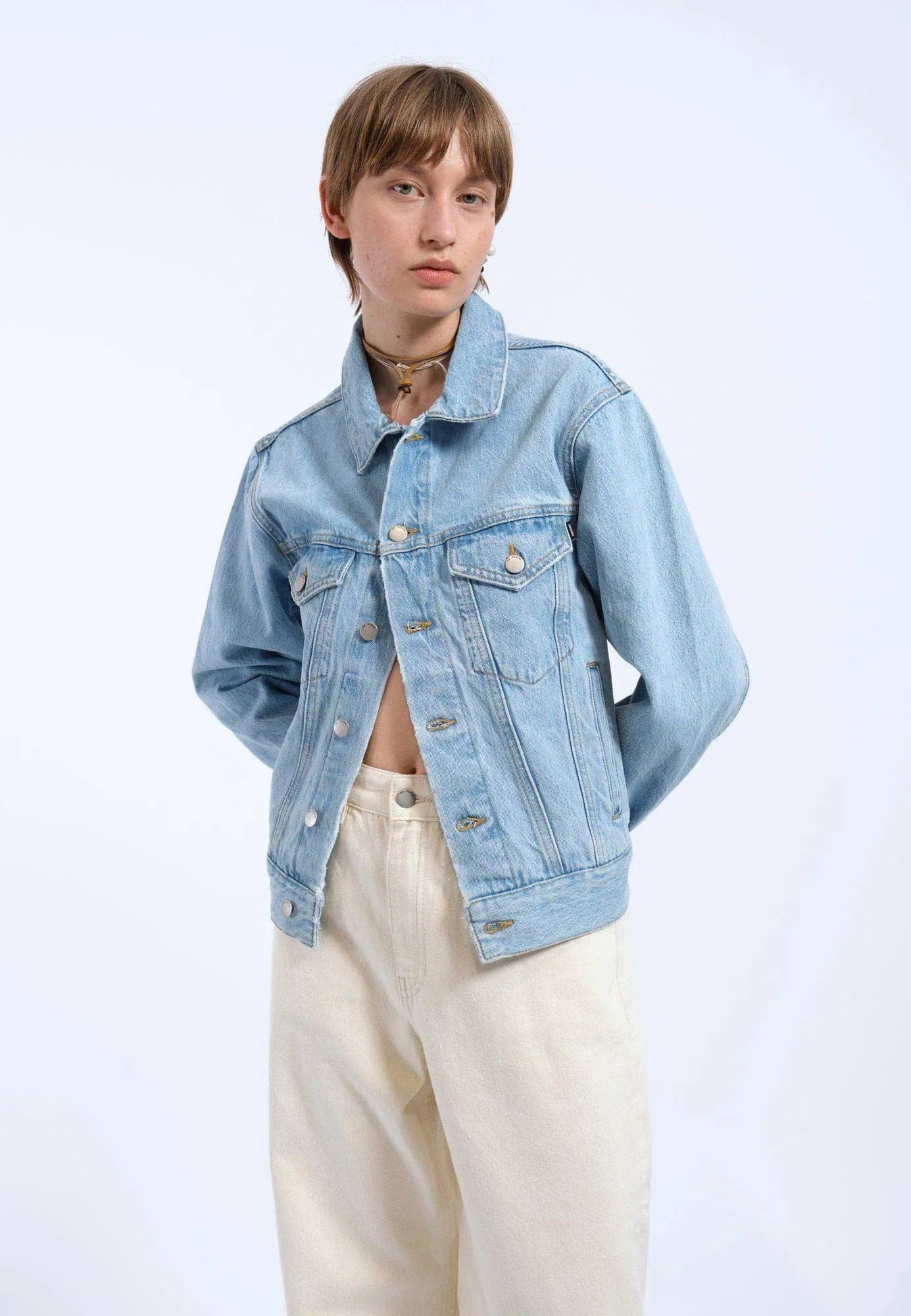 Giacchetto Jeans Dr Denim Joey Trucker Jacket