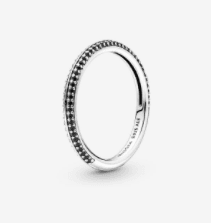 PANDORA - Anello Pietre Nere Pandora ME