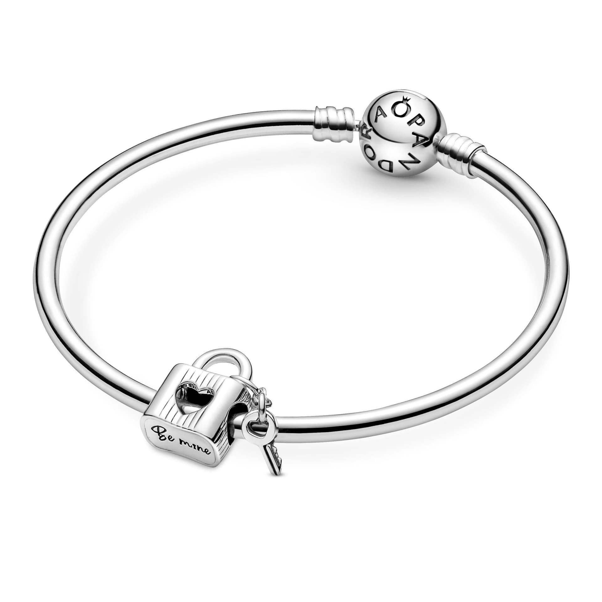 PANDORA - Charm Lucchetto & Chiave "Be Mine" in Bead Charm Alba Gioielli - Casoria, commercioVirtuoso.it