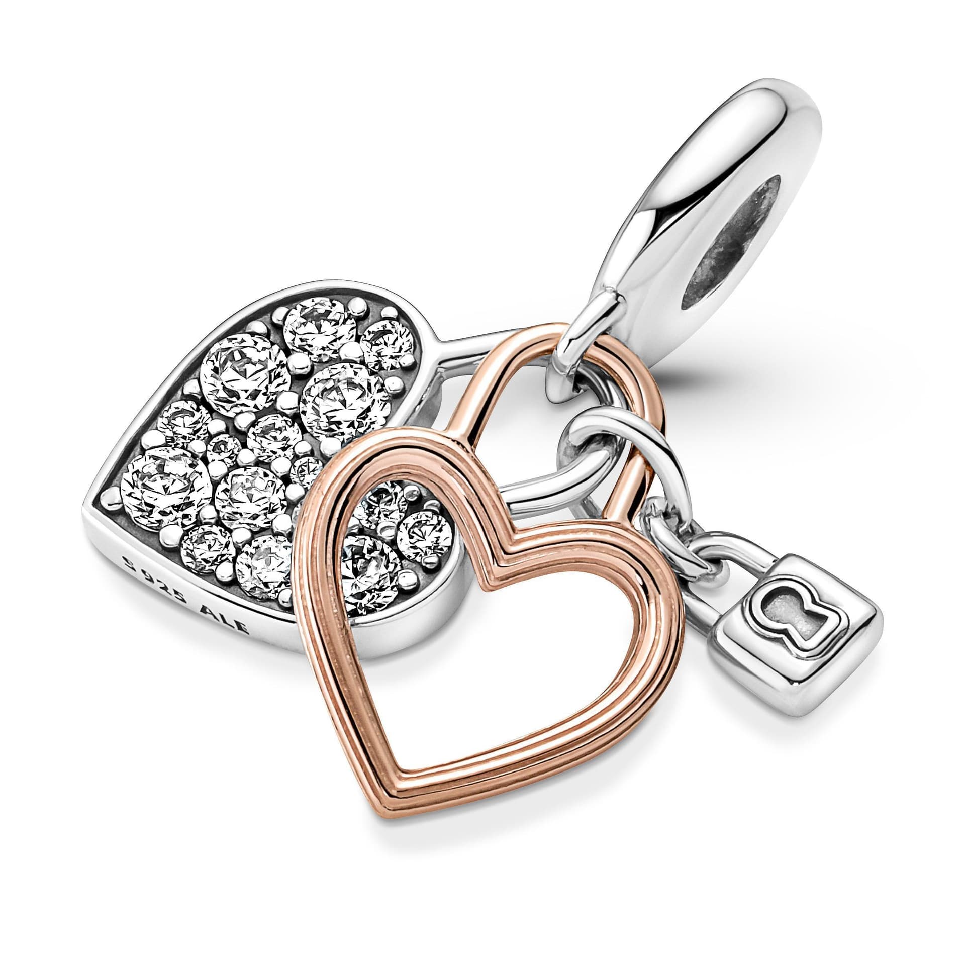 PANDORA - Charm Pendente Lucchetto "Together Always" in Bead Charm Alba Gioielli - Casoria, commercioVirtuoso.it