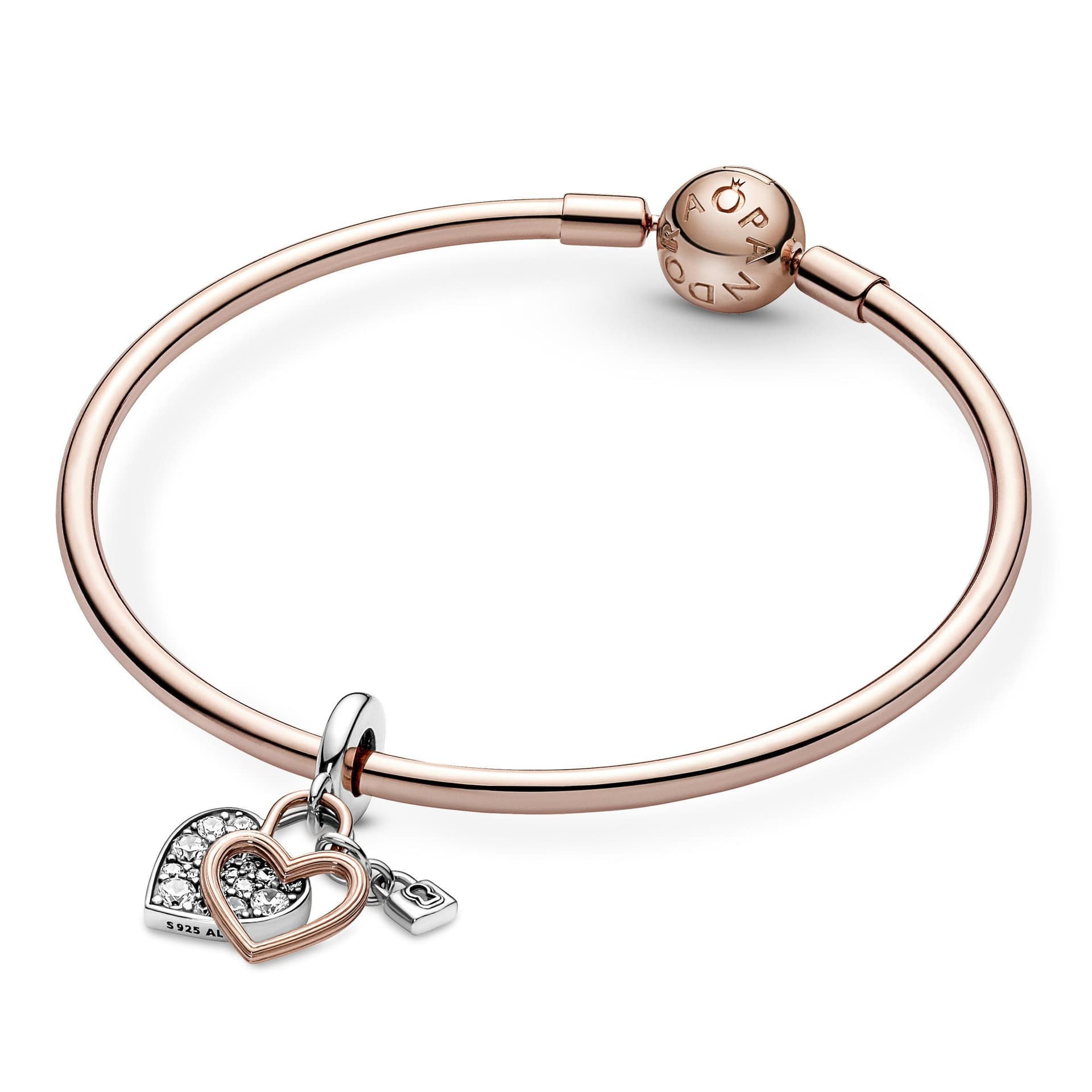 PANDORA - Charm Pendente Lucchetto "Together Always" in Bead Charm Alba Gioielli - Casoria, commercioVirtuoso.it