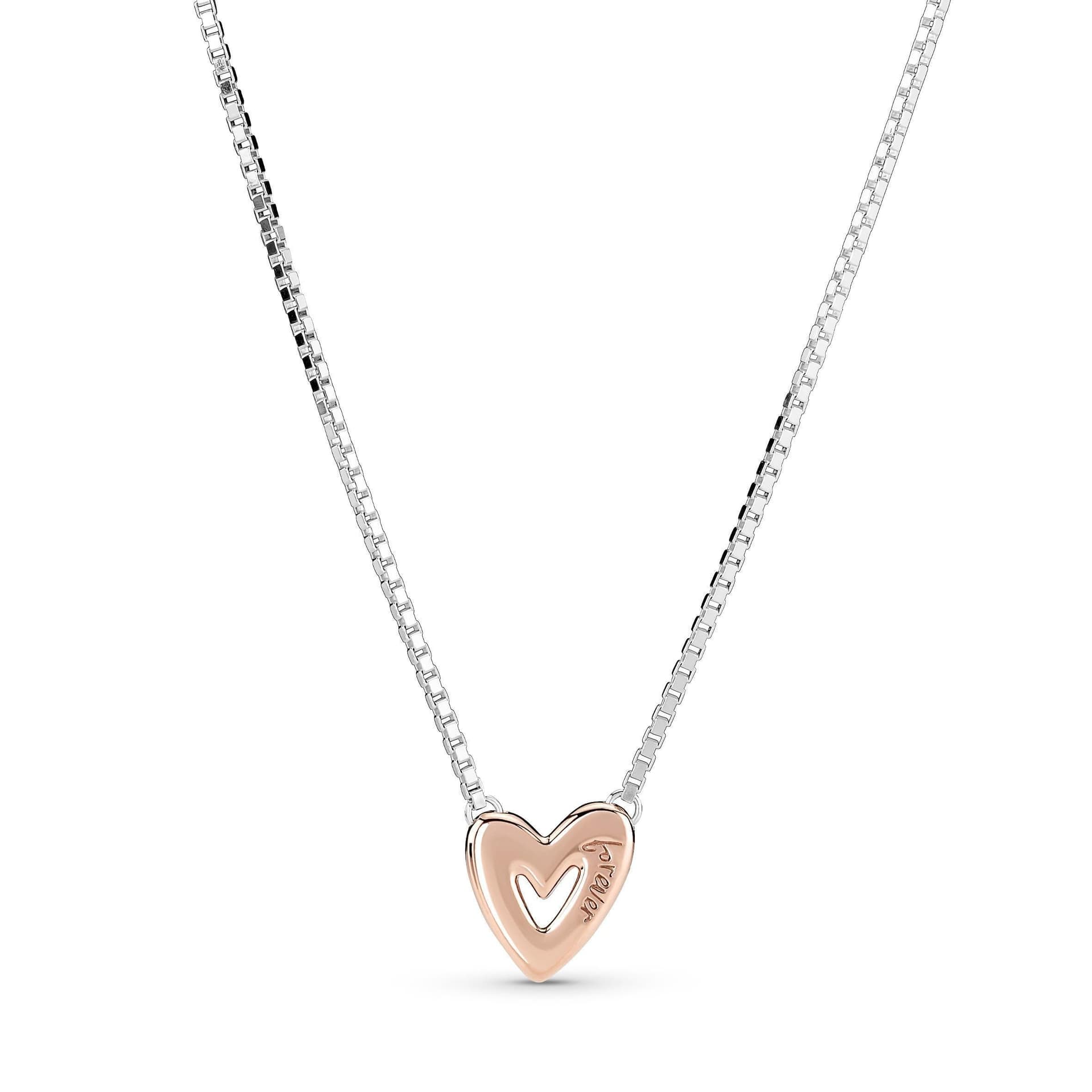 PANDORA - Collana Cuore Asimmetrico in Collane Alba Gioielli - Casoria, commercioVirtuoso.it