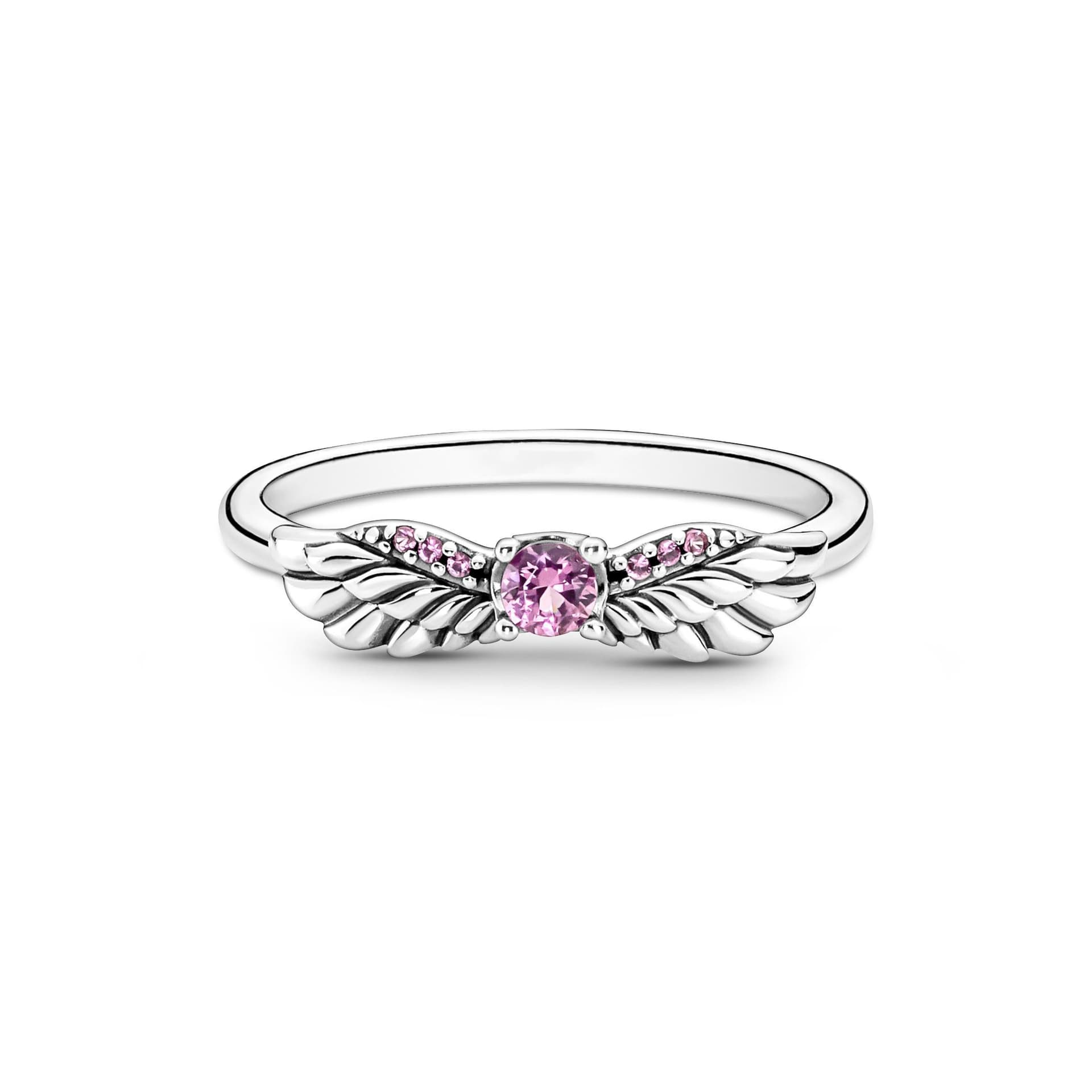 PANDORA - Anello Ali d’angelo con Pietra Rosa in Anelli Alba Gioielli - Casoria, commercioVirtuoso.it