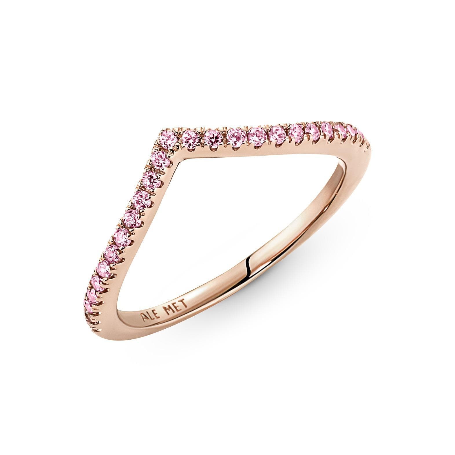 PANDORA - Anello Desiderio Scintillante Rosa in Anelli Alba Gioielli - Casoria, commercioVirtuoso.it