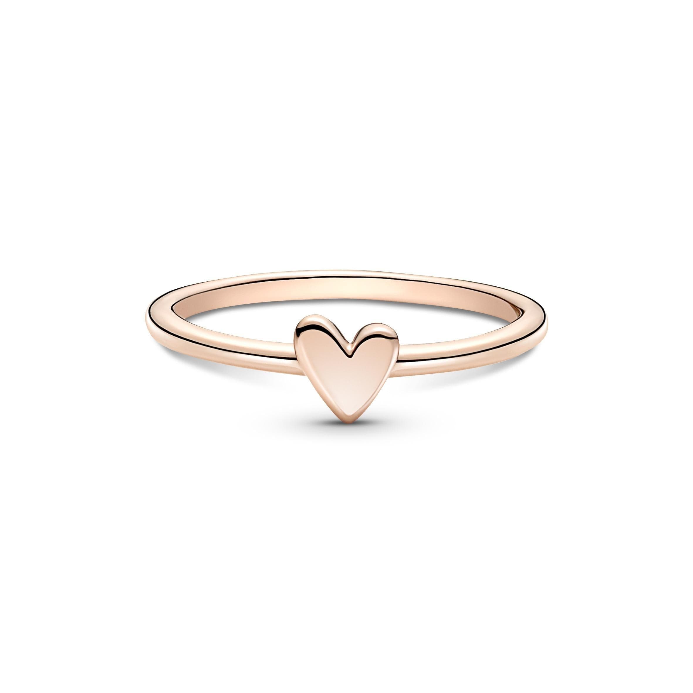 PANDORA - Anello Cuore Asimmetrico in Anelli Alba Gioielli - Casoria, commercioVirtuoso.it