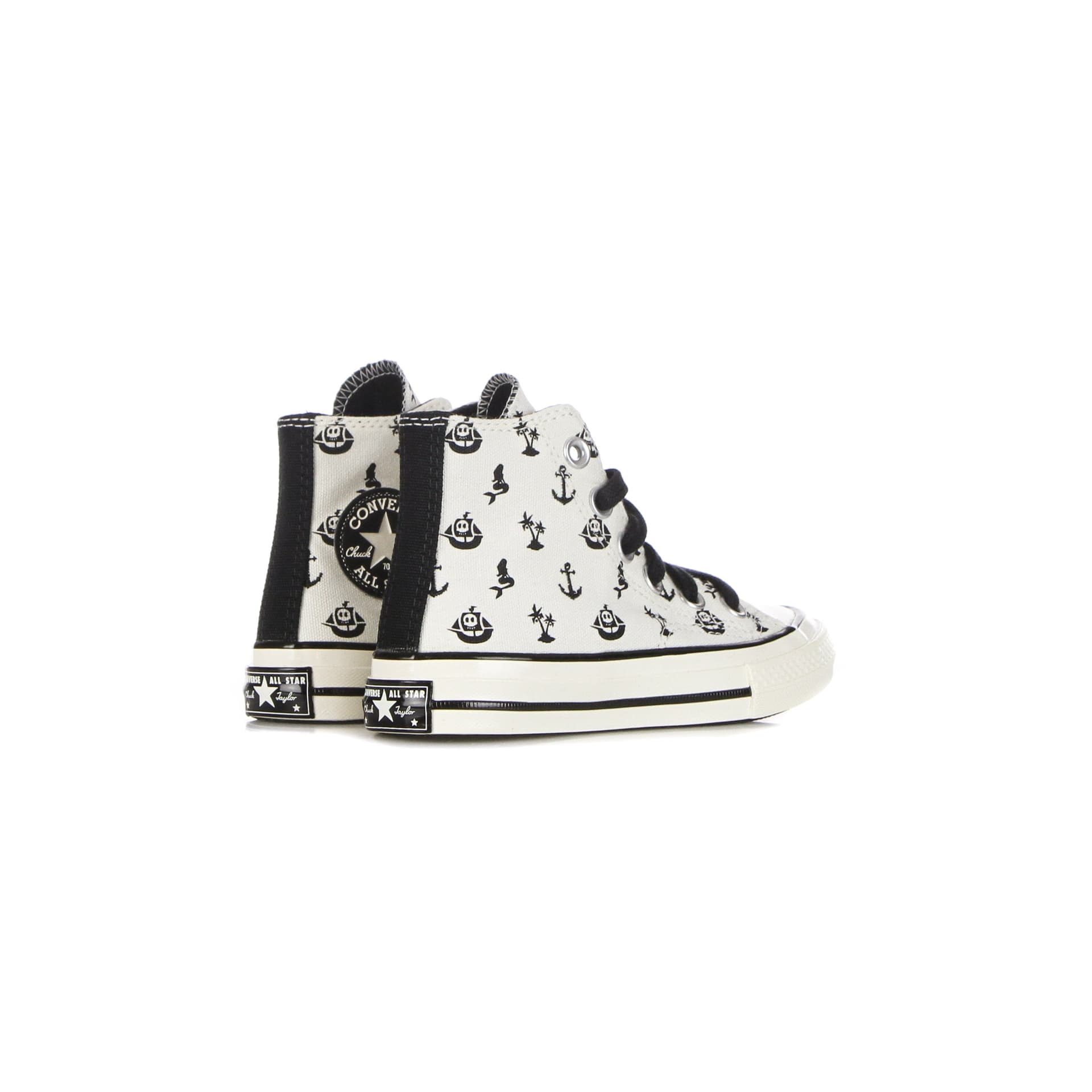 CONVERSE Scarpa Alta Bambino Chuck 70 Egret/black/egret da bambino in Sneaker casual Drestige - Casamassima, commercioVirtuoso.it