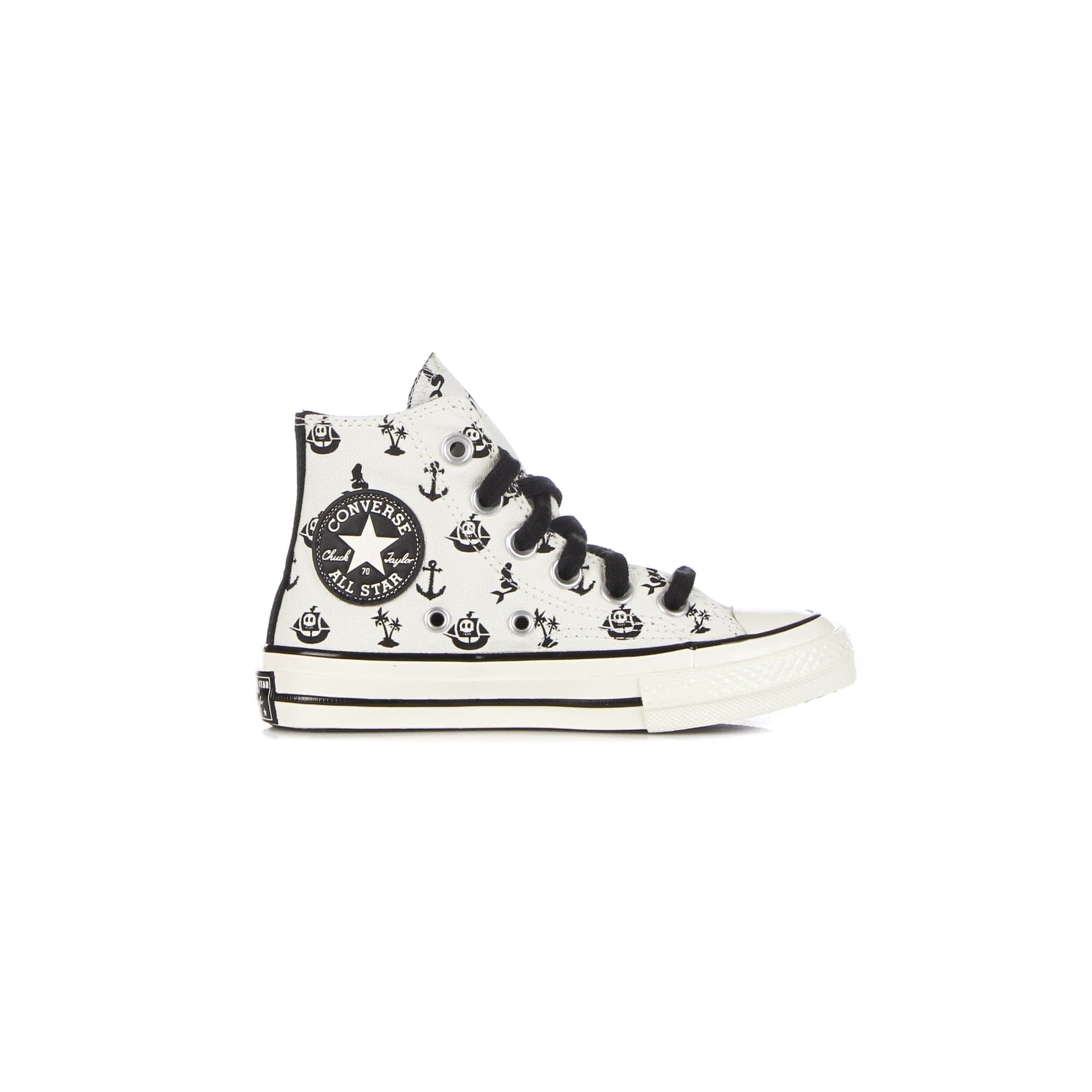 CONVERSE Scarpa Alta Bambino Chuck 70 Egret/black/egret da bambino in Sneaker casual Drestige - Casamassima, commercioVirtuoso.it