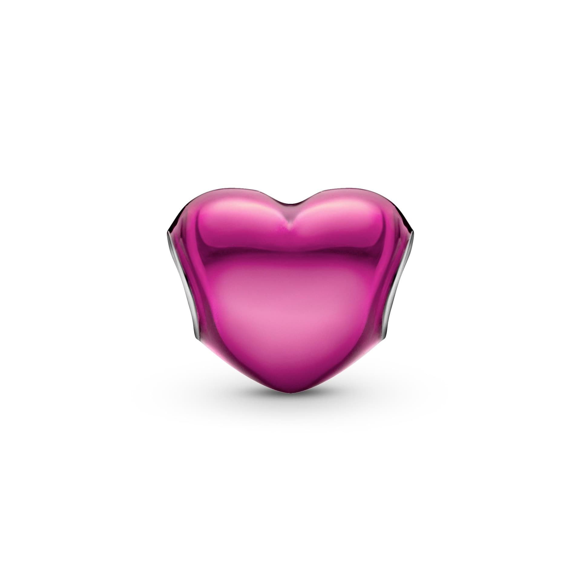 PANDORA - Charm Cuore Metallico Rosa in Bead Charm Alba Gioielli - Casoria, commercioVirtuoso.it