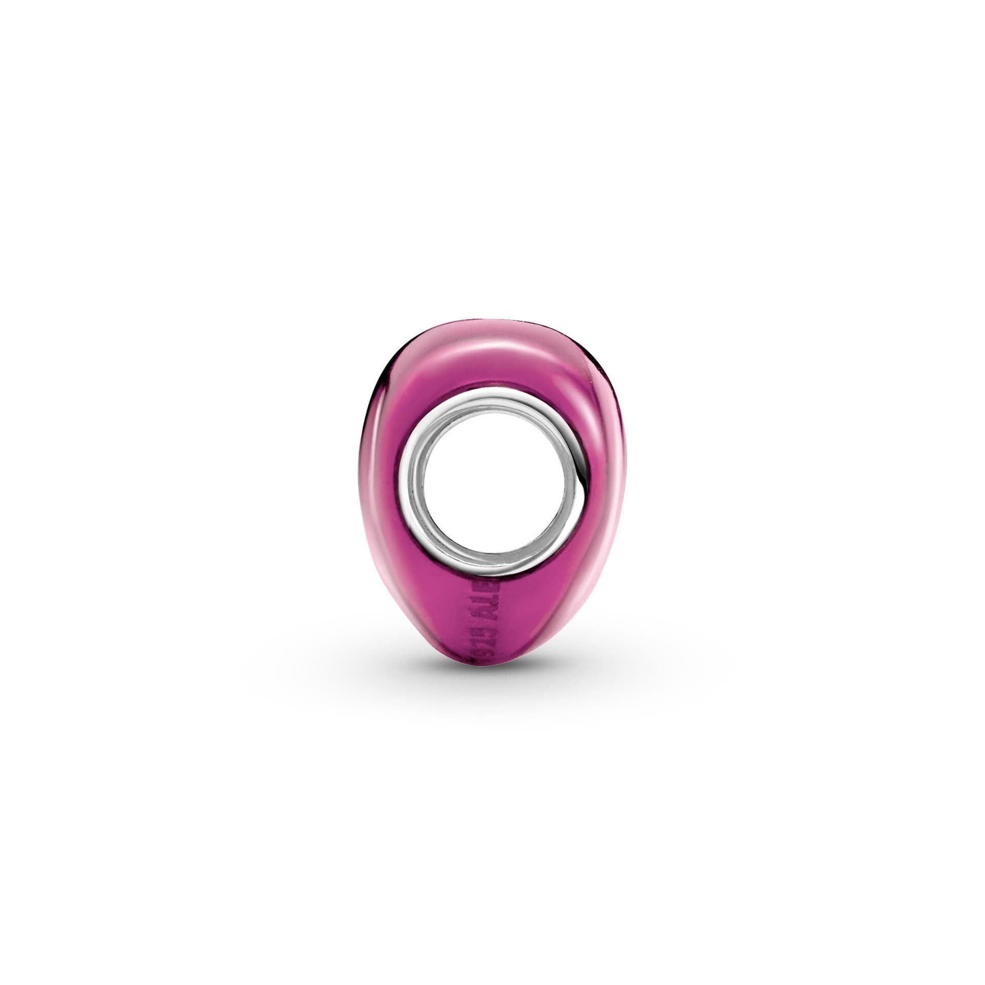 PANDORA - Charm Cuore Metallico Rosa in Bead Charm Alba Gioielli - Casoria, commercioVirtuoso.it