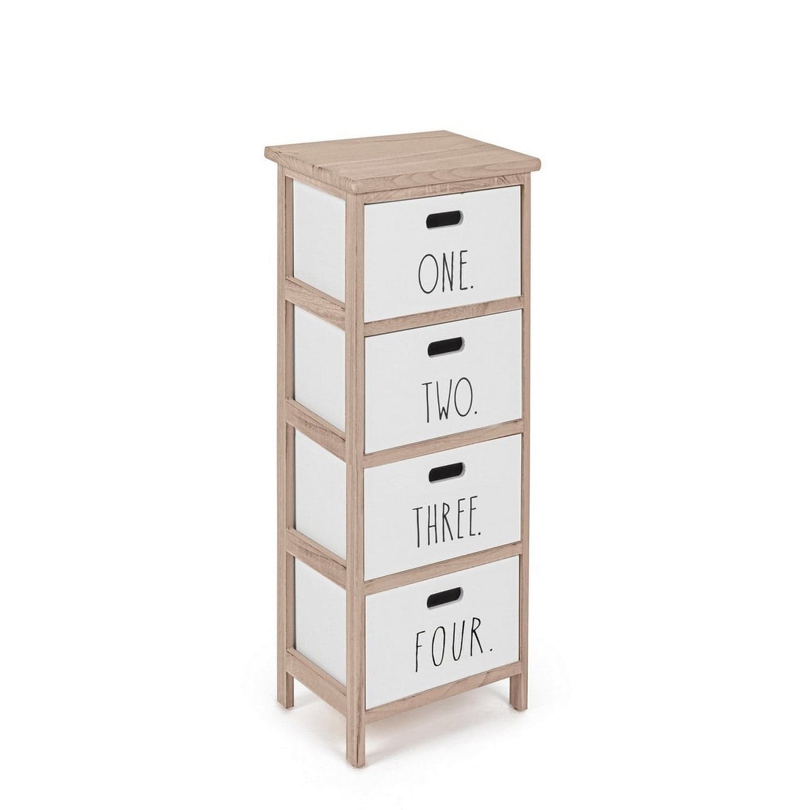 Cassettiera "Numbers" per interno, con 5 Cassetti, 29 x 35 x 101 cm - 13