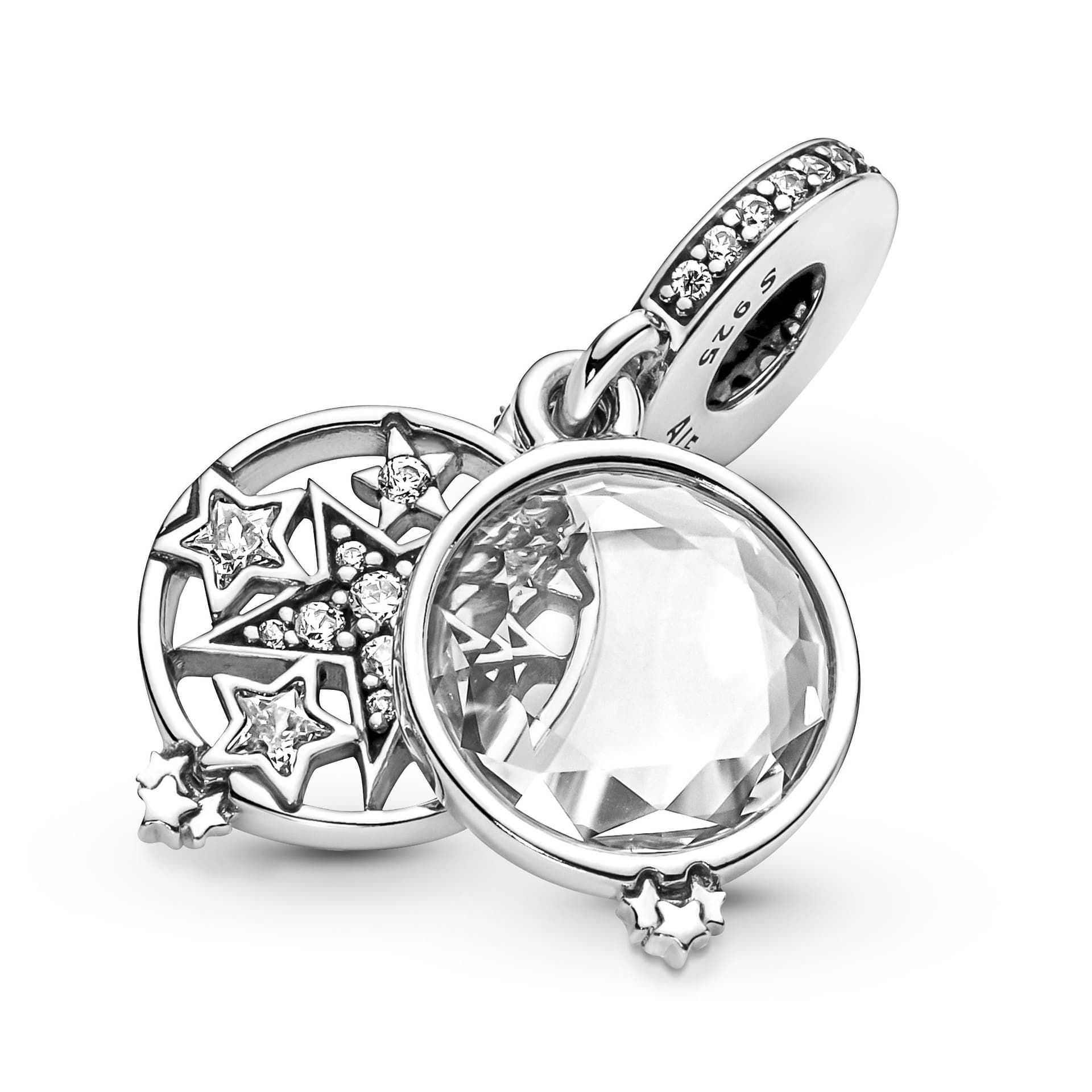 PANDORA -  Charm pendente doppio Stella ingrandita in Bead Charm Alba Gioielli - Casoria, commercioVirtuoso.it
