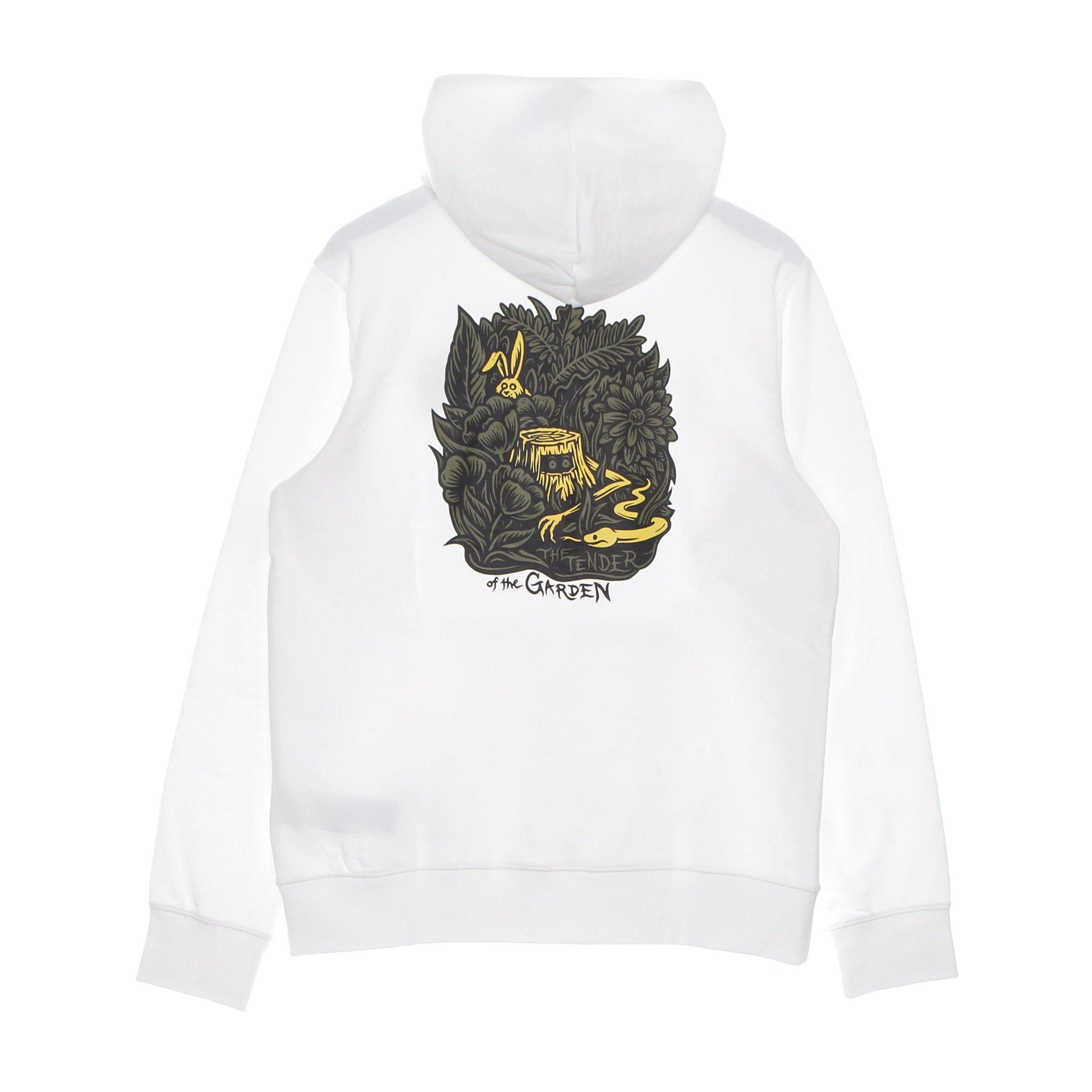 ELEMENT Felpa Leggera Cappuccio Uomo Covered Hood X Timber Optic White