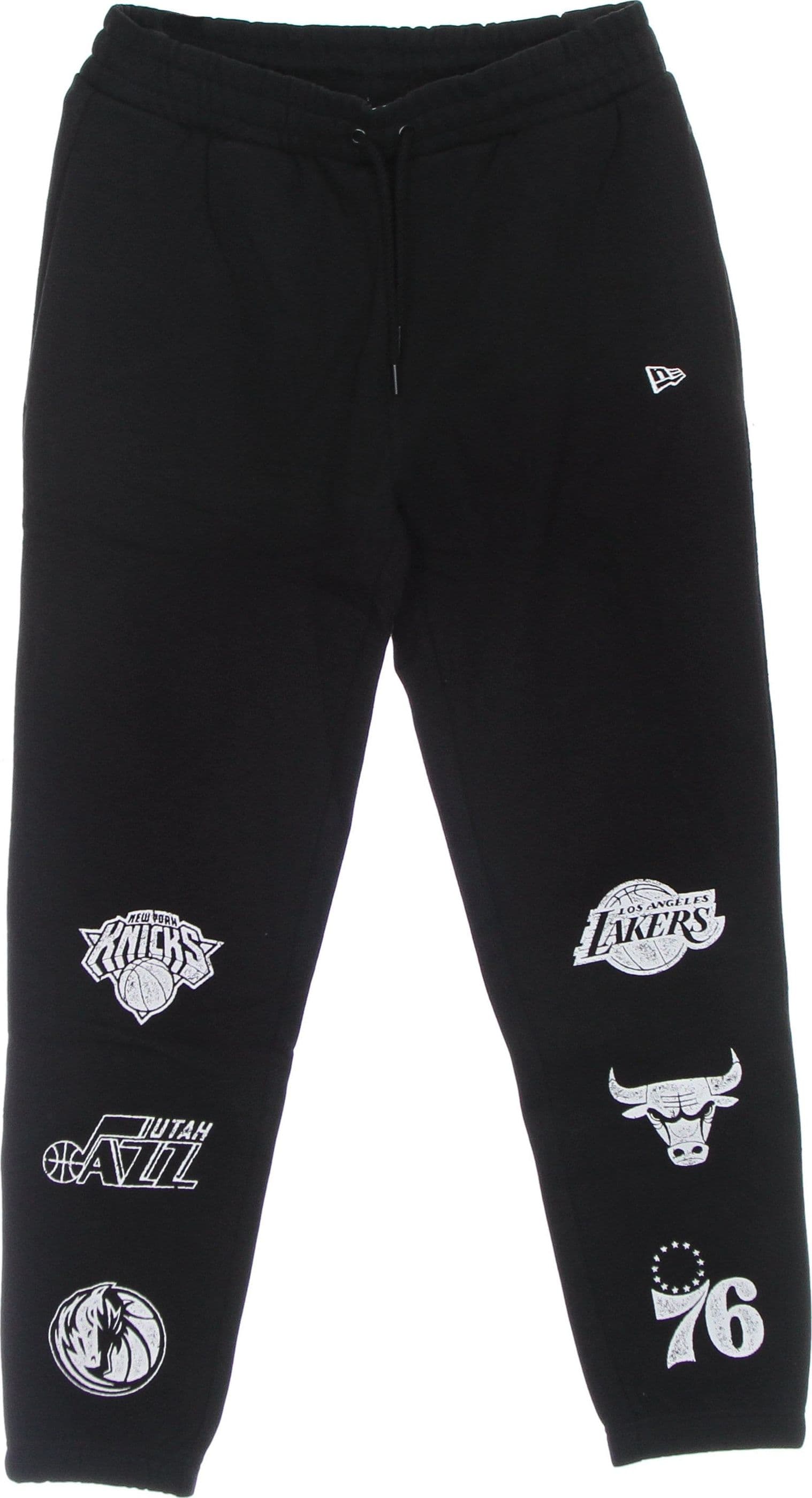 NEW ERA Pantalone Tuta Felpato Uomo Nba Multi Team Logo Jogger Black da uomo in Pantaloni sportivi Drestige - Casamassima, commercioVirtuoso.it