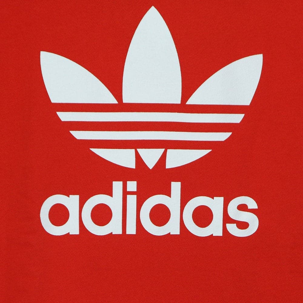 Adidas Felpa Leggera Cappuccio Uomo Trefoil Hoody Vivid Red/white da uomo in Felpe con cappuccio Drestige - Casamassima, commercioVirtuoso.it