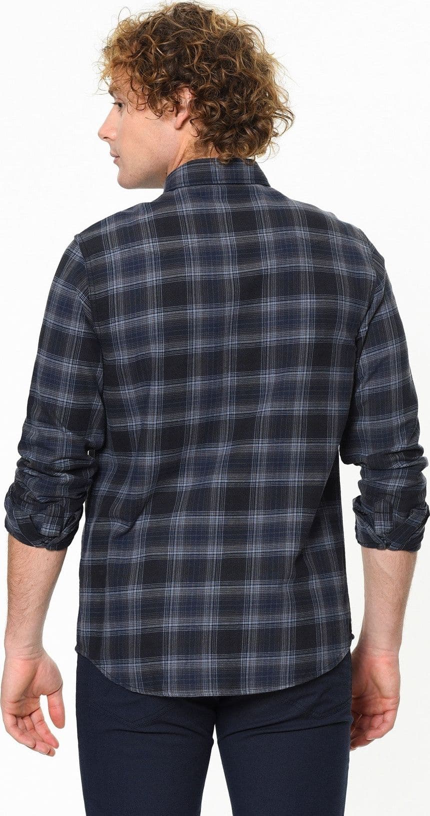 Lee Camicia Rider Uomo a maniche lunghe Blu L856ZDKD in Camicie casual Scontolo.net - Potenza, commercioVirtuoso.it