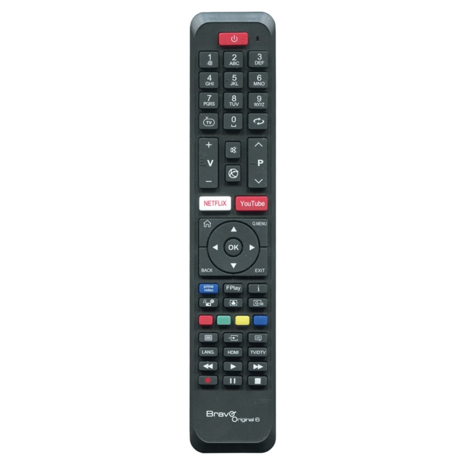 Bravo Original 6 Telecomando Compatibile TV Telefunken E Altri Modelli - Nero in Telecomandi Ecoprice.it - Avellino, commercioVirtuoso.it