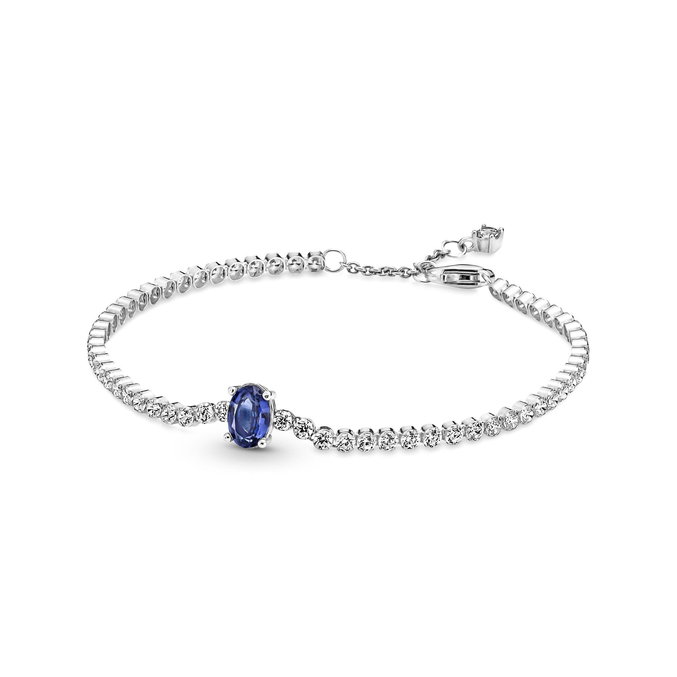 PANDORA - Bracciale tennis a due tonalità con pavé scintillante in Bracciali Alba Gioielli - Casoria, commercioVirtuoso.it