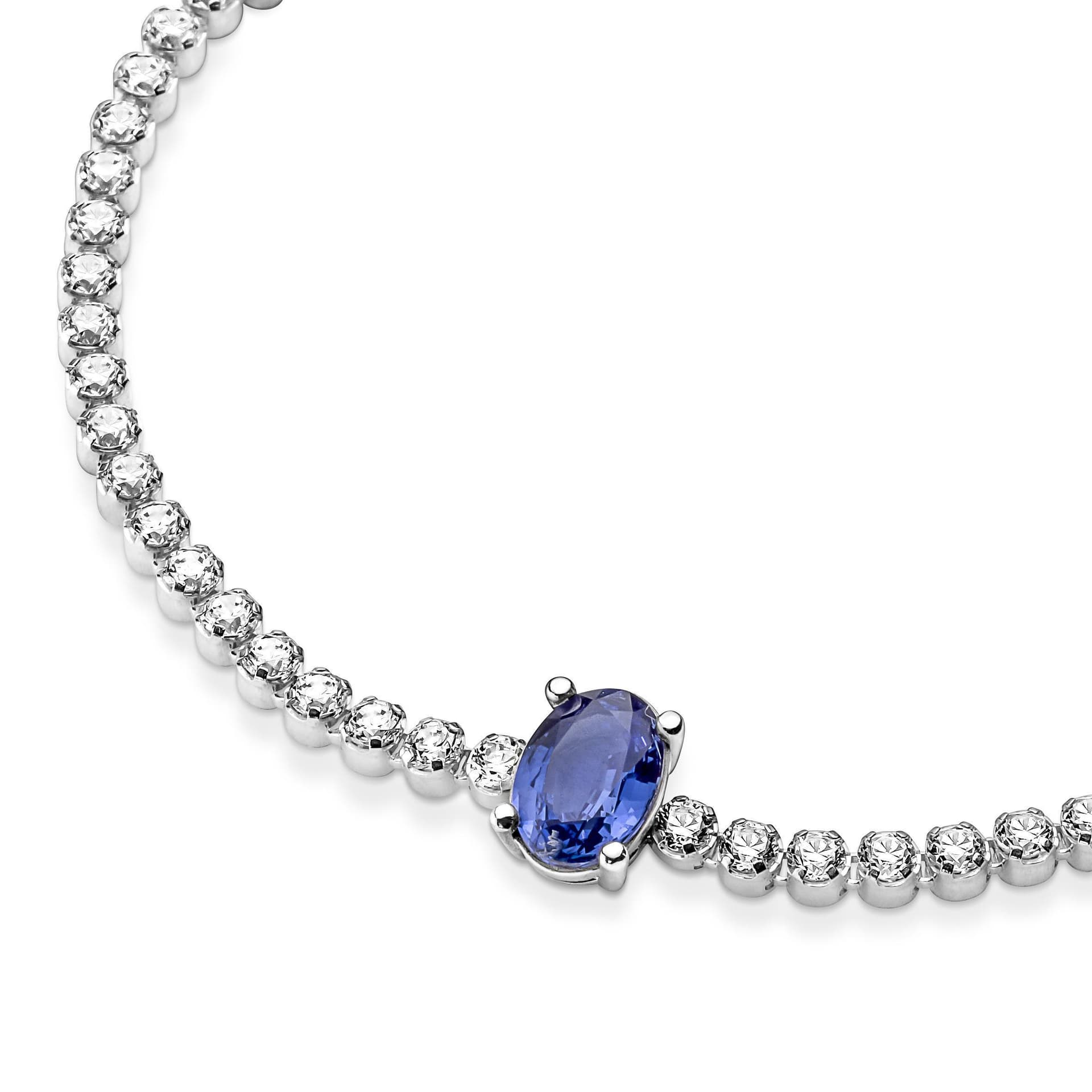 PANDORA - Bracciale tennis a due tonalità con pavé scintillante in Bracciali Alba Gioielli - Casoria, commercioVirtuoso.it