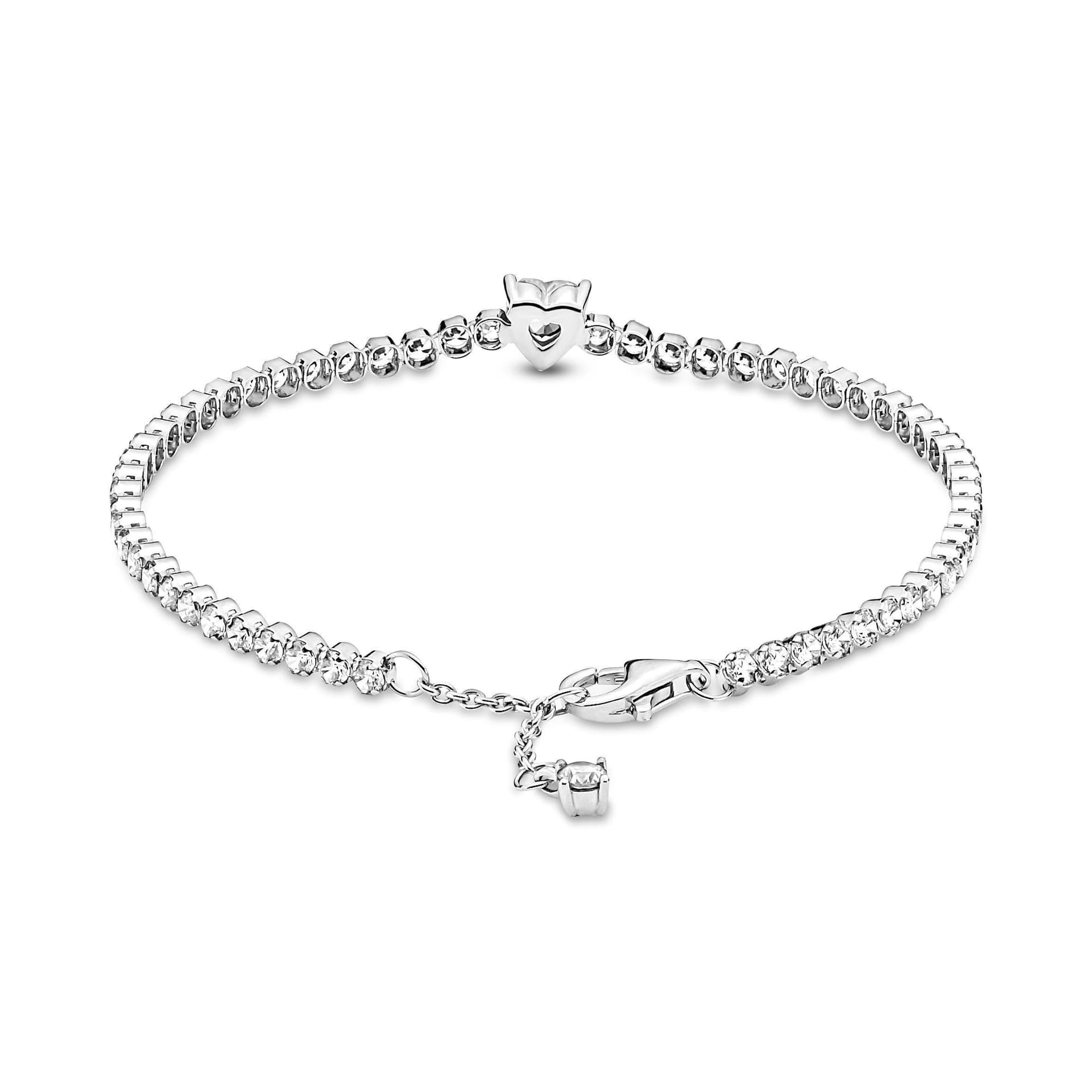 PANDORA  - Bracciale tennis con pavé scintillante @ in Bracciali Alba Gioielli - Casoria, commercioVirtuoso.it
