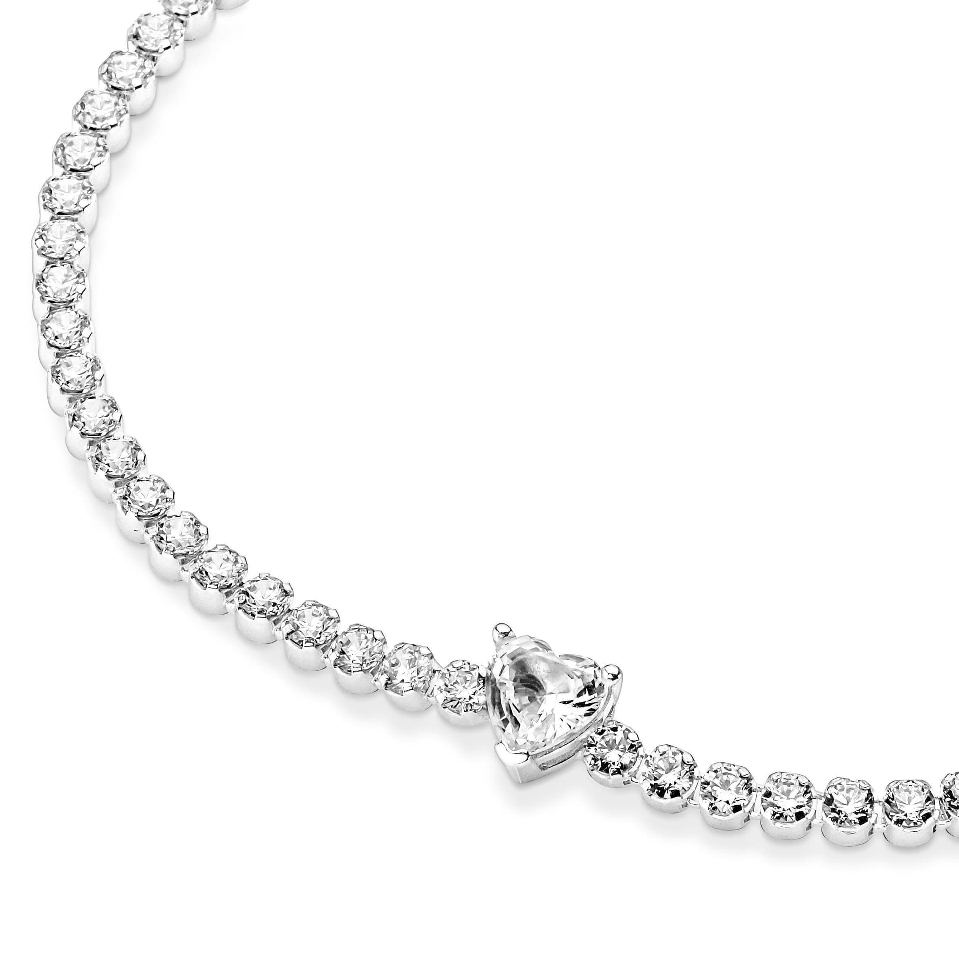 PANDORA  - Bracciale tennis con pavé scintillante @ in Bracciali Alba Gioielli - Casoria, commercioVirtuoso.it