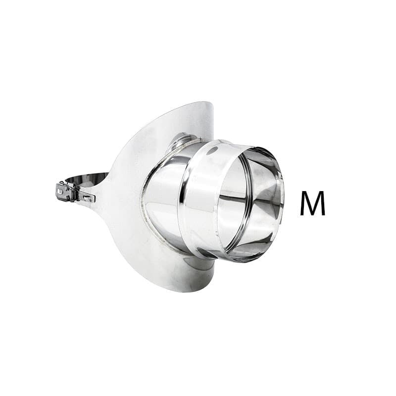 Raccordo a sella da 140mm in acciaio inox AISI 304 in Tubi di scarico Aloiserw.com - Altomonte, commercioVirtuoso.it