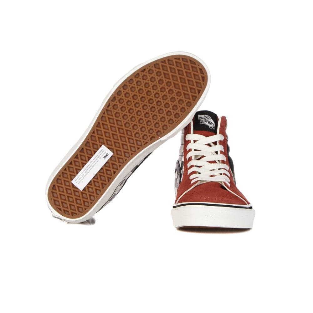 VANS Scarpa Alta Uomo Sk8-hi (desert) Snake/chili Oil da uomo in Sneaker casual Drestige - Casamassima, commercioVirtuoso.it