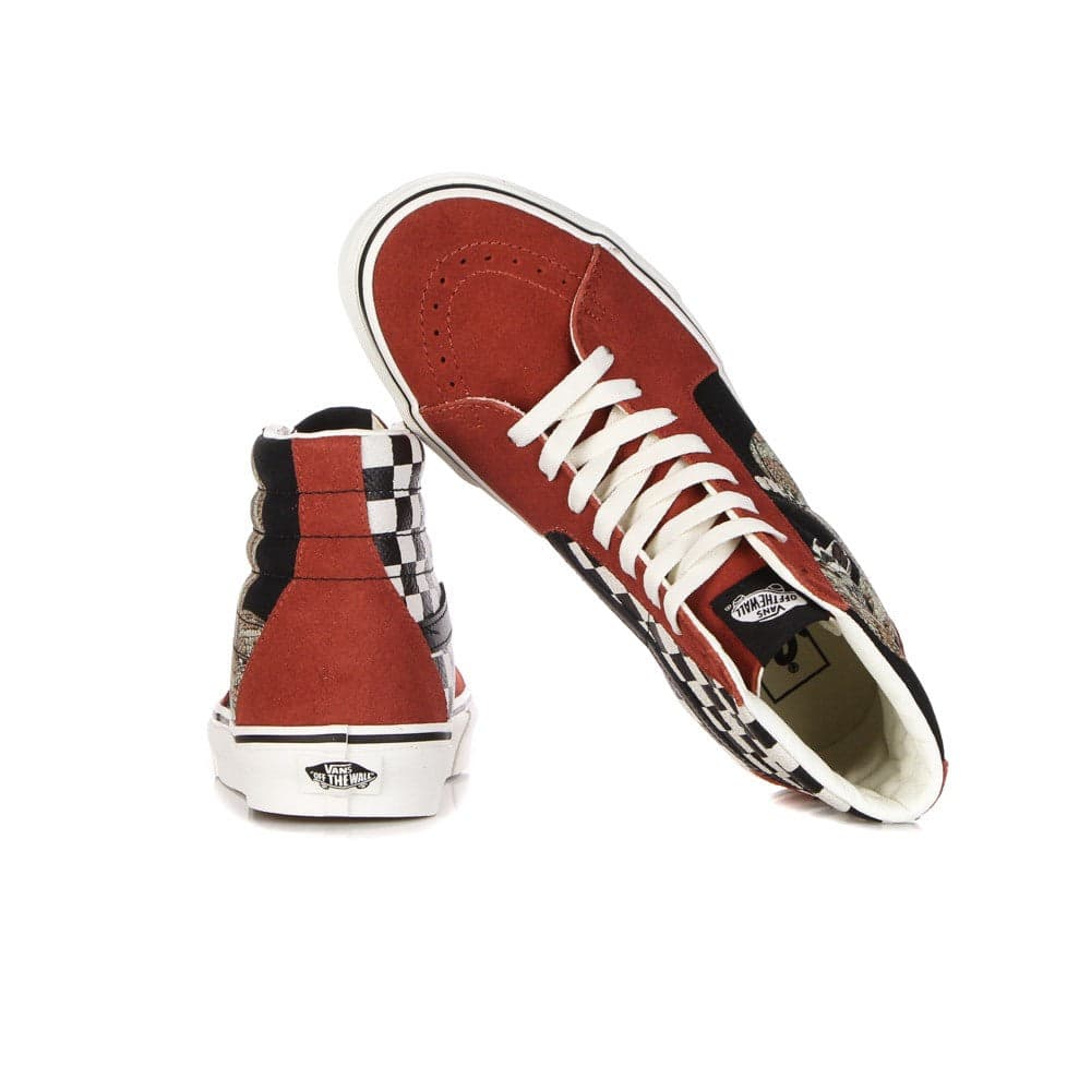 VANS Scarpa Alta Uomo Sk8-hi (desert) Snake/chili Oil da uomo in Sneaker casual Drestige - Casamassima, commercioVirtuoso.it