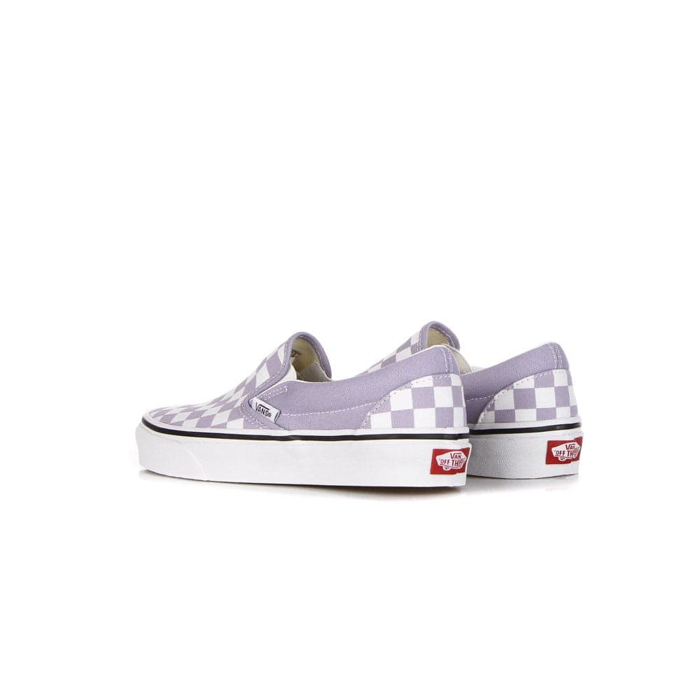 VANS Scarpa Bassa Uomo Classic Slip-on (checkerboard) Languid Lavender/true White da uomo in Sneaker casual Drestige - Casamassima, commercioVirtuoso.it