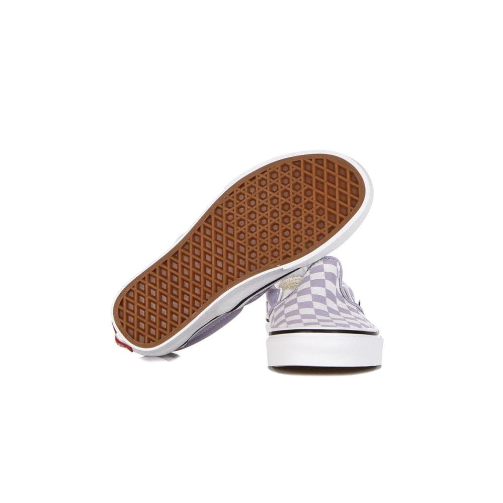VANS Scarpa Bassa Uomo Classic Slip-on (checkerboard) Languid Lavender/true White da uomo in Sneaker casual Drestige - Casamassima, commercioVirtuoso.it