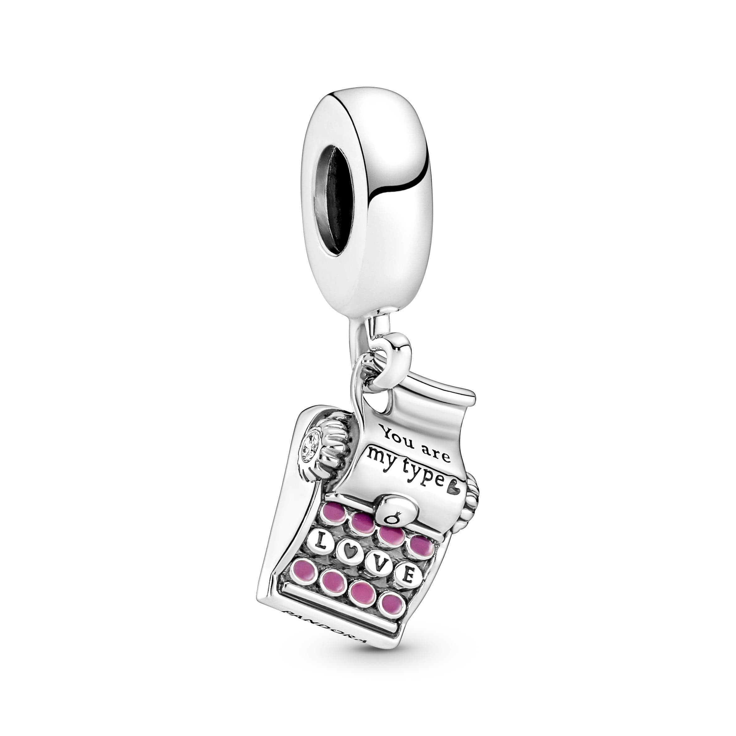 PANDORA - Charm Pendente Macchina da Scrivere