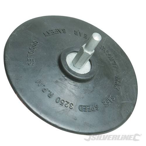 Platorello fissaggio a strappo per trapani elettrici con mandrino 6mm silverline - 4