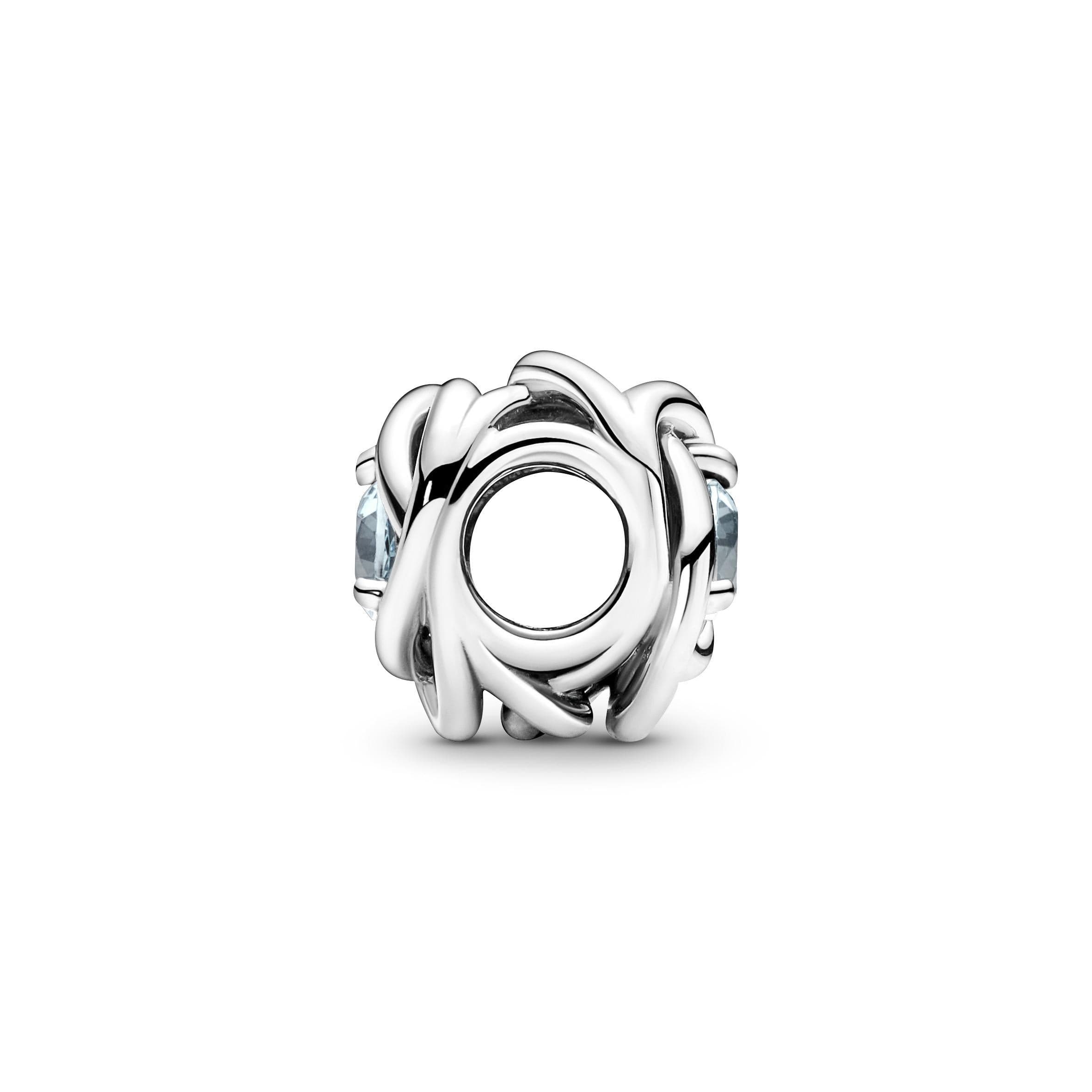 PANDORA - Charm Cerchio Eterno Azzurro in Bead Charm Alba Gioielli - Casoria, commercioVirtuoso.it