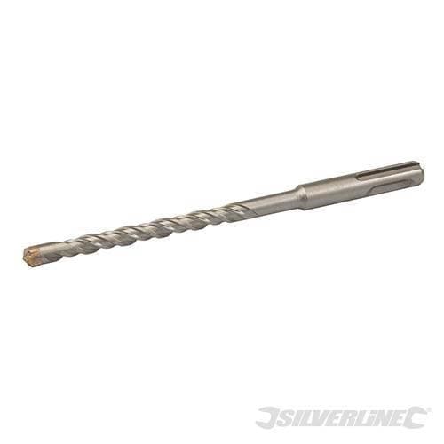 Punte da trapano per cemento e materiali muratura  testa a croce SDS Plus Silverline - 21